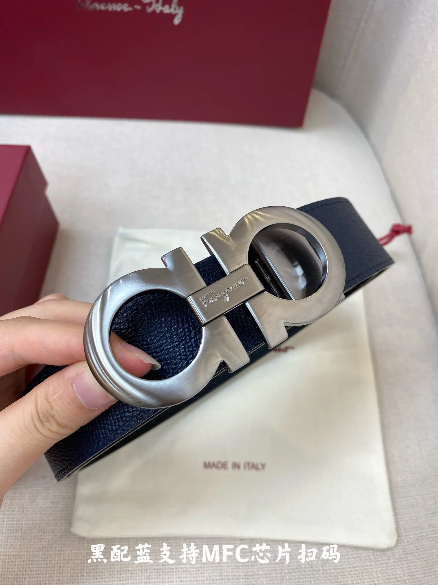 💰440💰Full package💰 💍Purchasing agent Ferragamo⚡️🌹3.5cm high-end customized men's belt, double-sided imported cowhide, you can choose to match it. Genuine material, very textured, fashionable and classic without losing style, can be cut by yourself