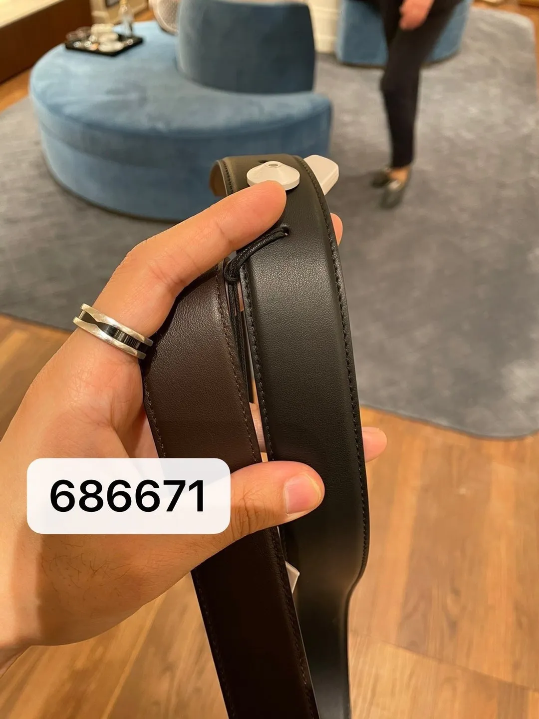 💰760💰 Guoxian Ferragamo men's belt, gun color black brown, double-sided, can be cut freely, the size is more suitable, accessories 🈶box, dust bag, handbag