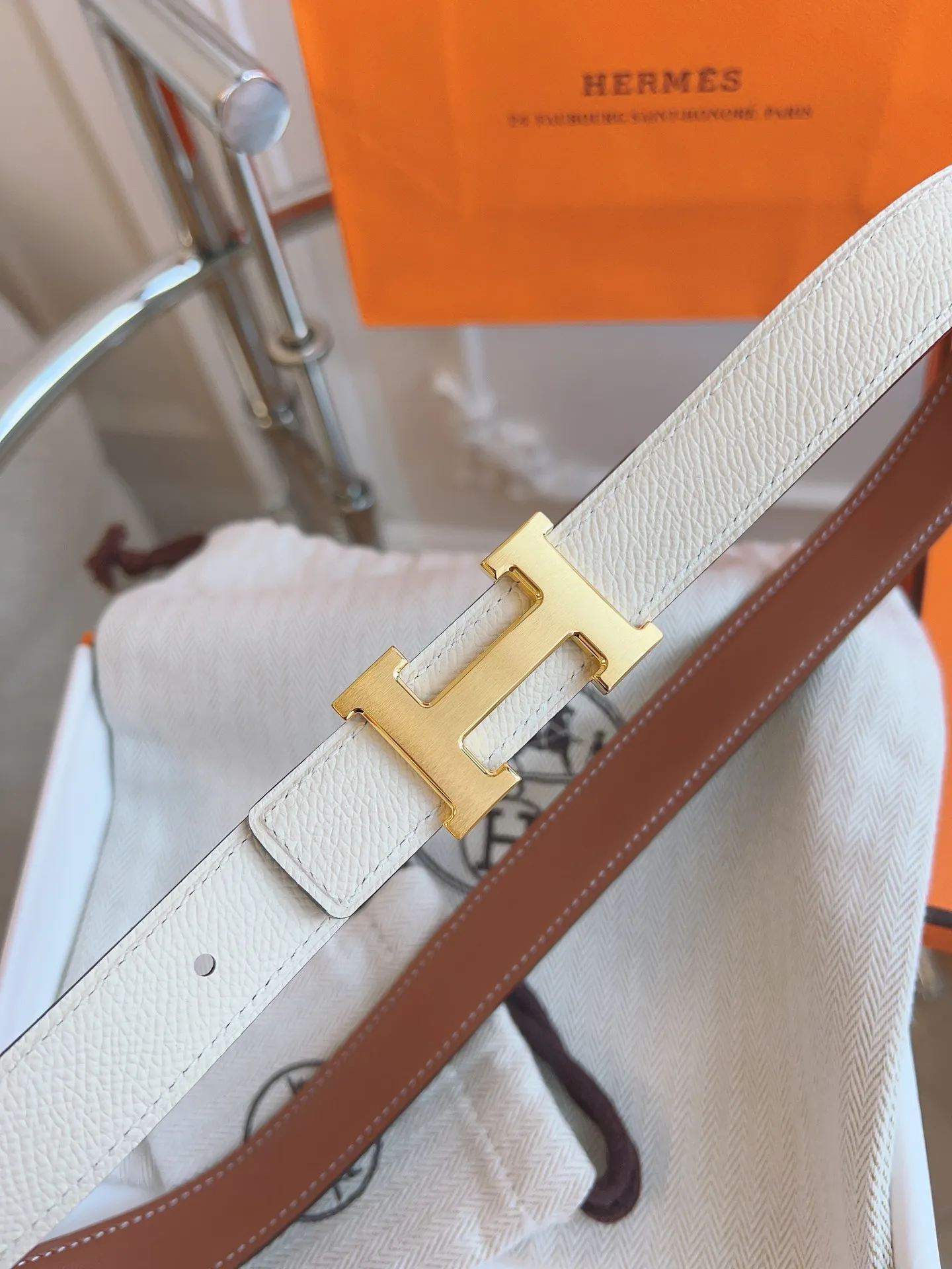 💰440💰Authentic packaging💰 💍Purchasing agent grade "HERMES"🇫🇷French original EPSOM elephant gray/all-steel hardware The quality is beyond doubt, there is no better, only the best. Size 2.4 cm