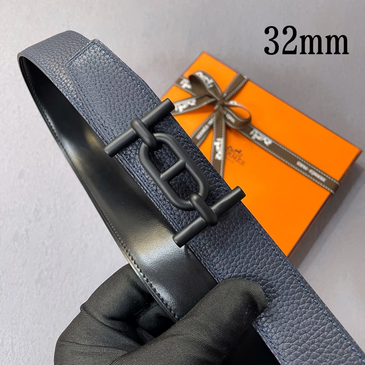 💰480💰Full set of packaging💰 💍Purchase level Hermes - 32mm width, exquisite, double-sided, original leather, with exquisite buckle, exquisite and high quality, exquisite production, detailed pictures, physical shooting, high-end luxury