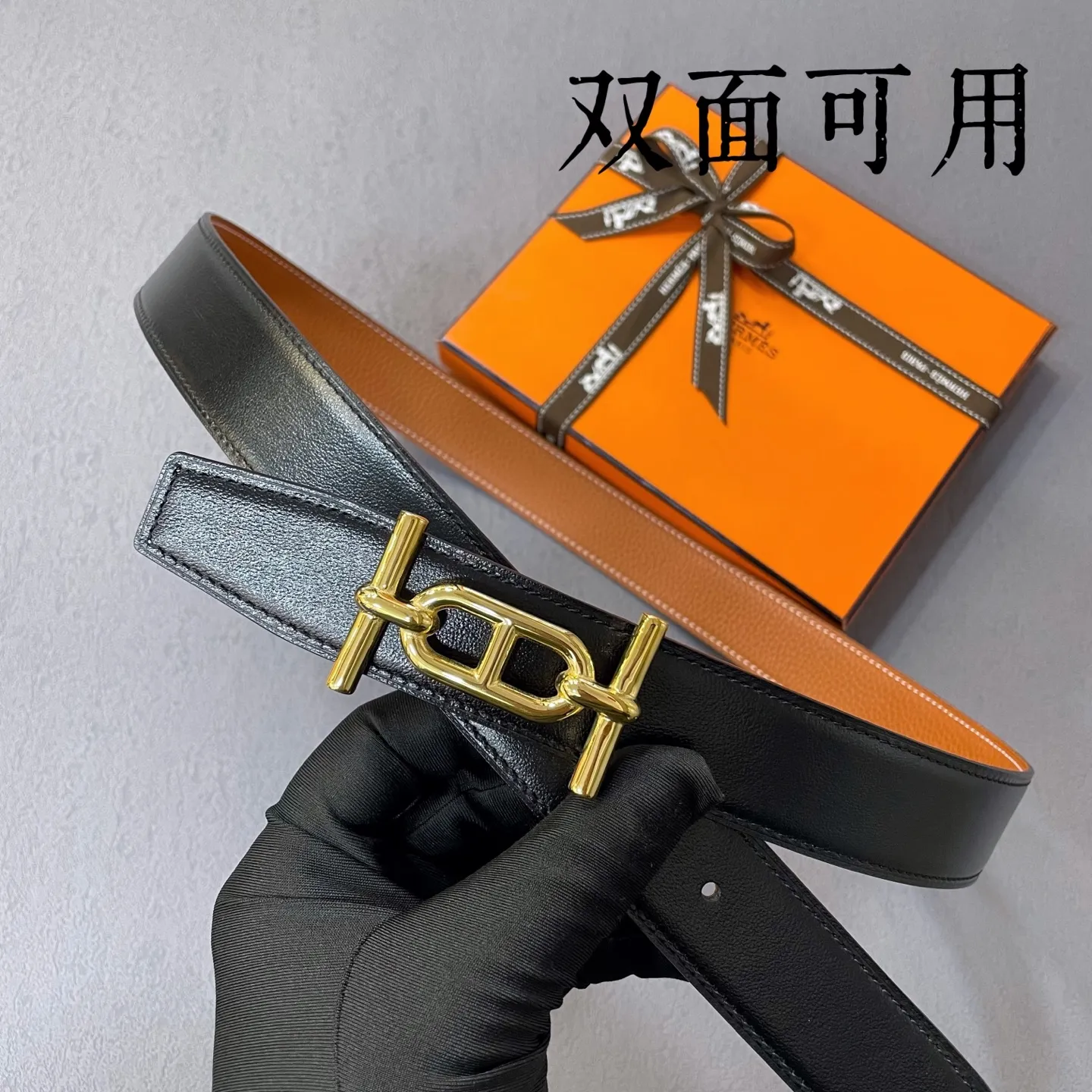 💰480💰Full set of packaging💰 💍Purchase level Hermes - 32mm width, exquisite, double-sided, original leather, with exquisite buckle, exquisite and high quality, exquisite production, detailed pictures, physical shooting, high-end luxury