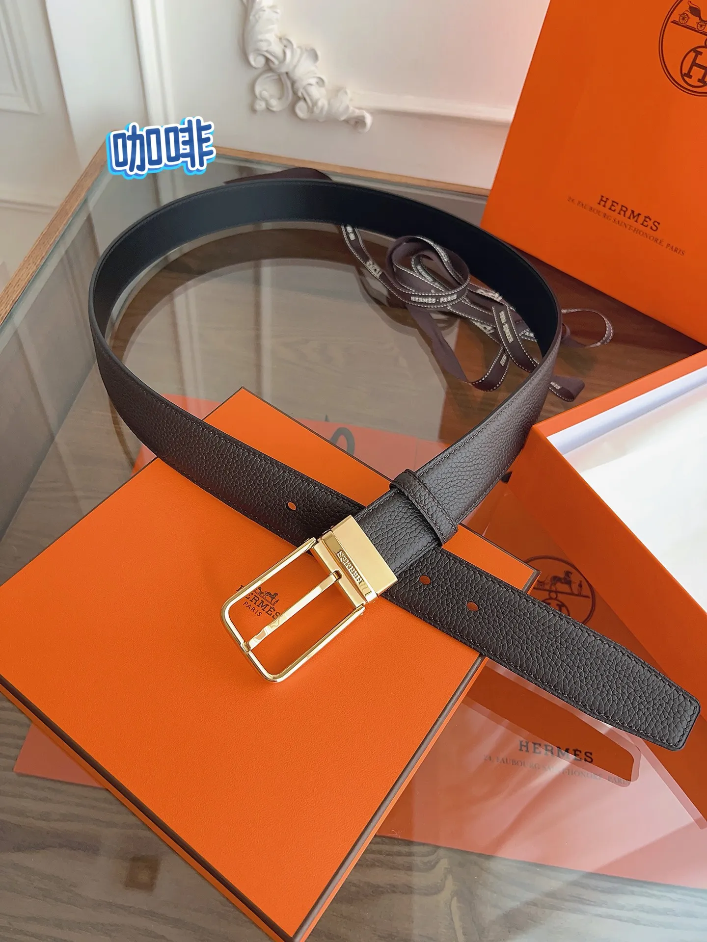💰480💰Full package💰 💍Purchasing grade Hermes HERMES⚡️🌹Latest design Purchasing quality The belt is made of imported high-quality Togo leather, with a fine steel metal traditional small pin buckle. The craftsmanship details are in place. Pay attention to details and never lose to details. Width 3.5cm