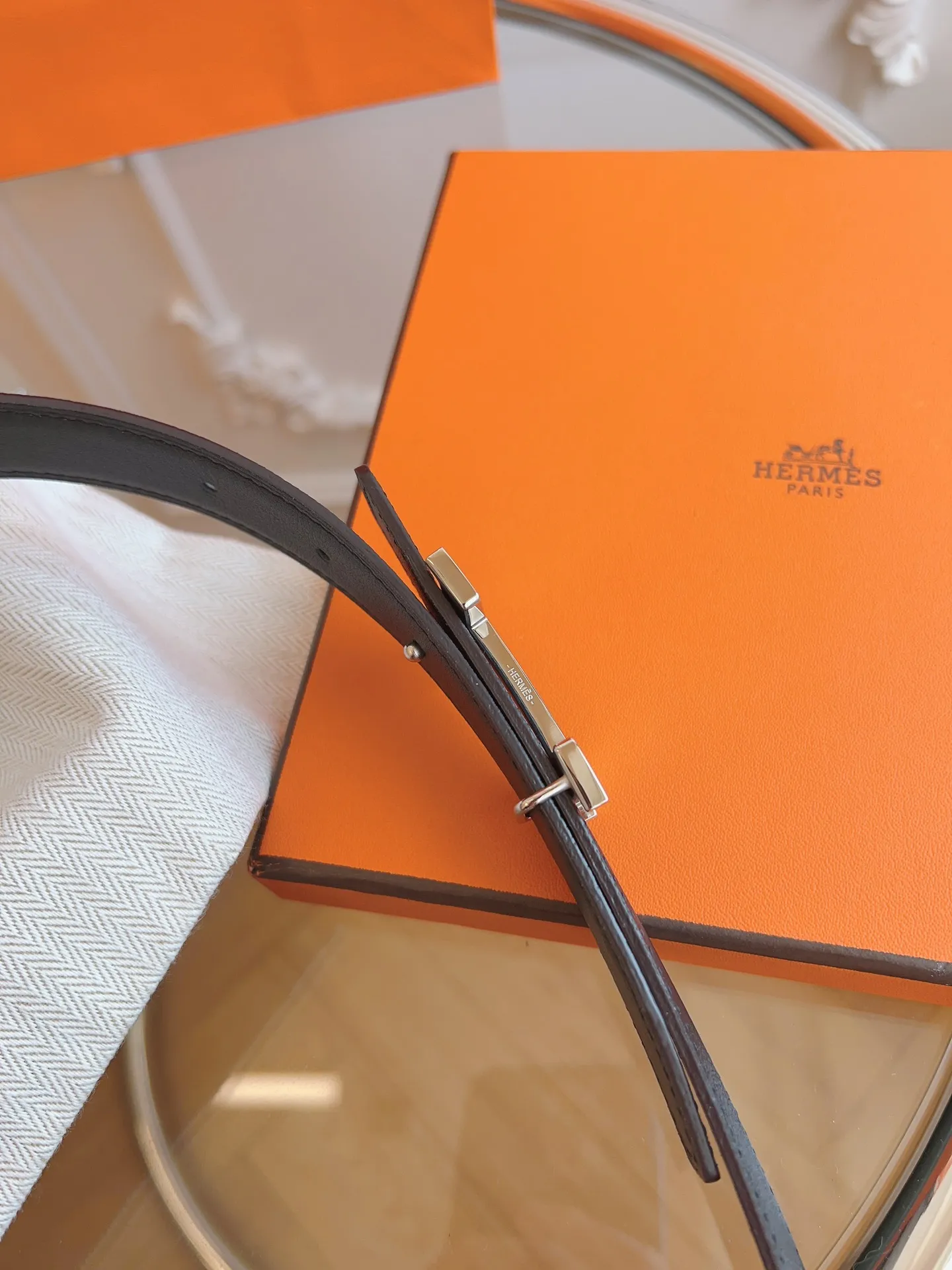 💰440💰Authentic packaging💰 💍Purchasing agent grade "HERMES"🇫🇷French original EPSOM elephant gray/all-steel hardware The quality is beyond doubt, there is no better, only the best. Size 2.4 cm