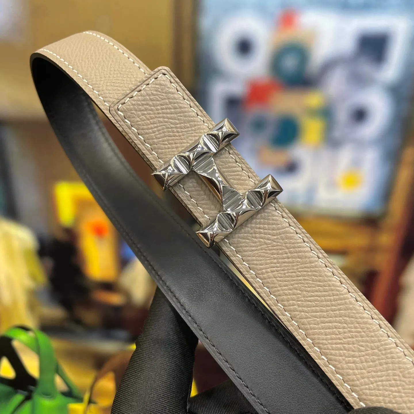 💰440💰Full set of packaging💰 💍Purchase level Hermes-🆕🔥 Width 24mm high-quality double-sided original Epsom leather with stainless steel hardware buckle, light luxury and taste, high-quality high-quality products, exquisite production, real-life photography, high-end luxury