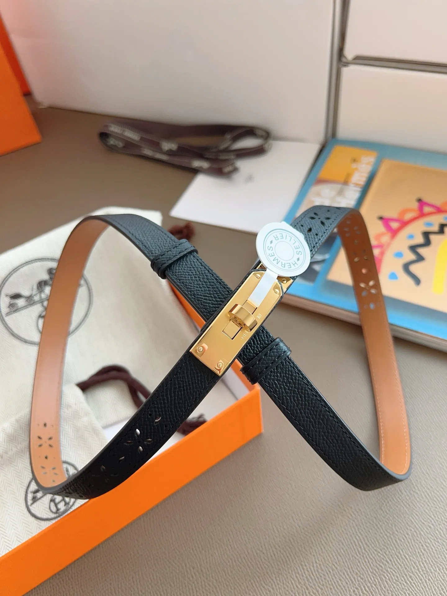 💰498💰Full package💰 💍Purchase level Hermès "HERMES" upgraded version 2025, brand new semi-handmade Kelly belt colors are black/gold/elephant gray/white/etc., original EPSOM leather, quality is beyond doubt