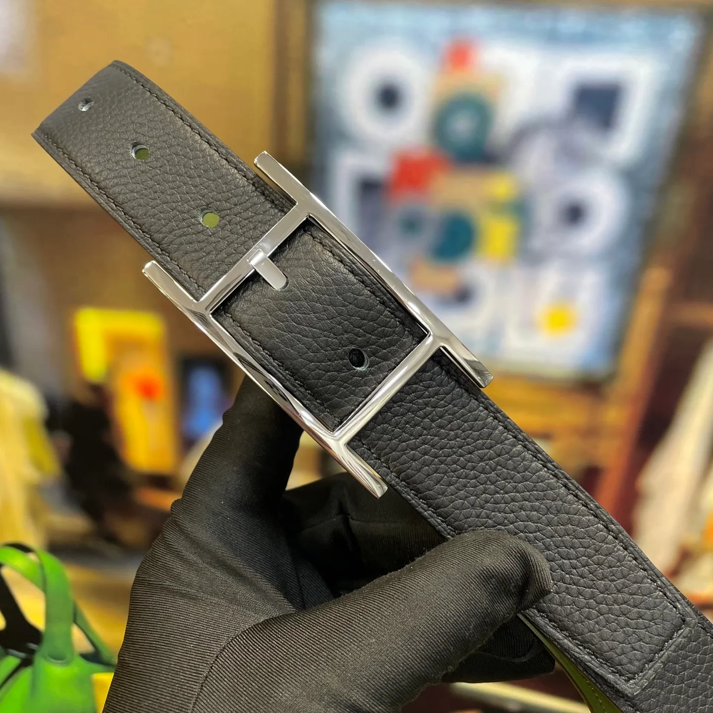 💰520💰Full set of packaging💰 💍Purchase level Hermes-🆕 🔥 Width 32mm, exquisite, double-sided, original leather, with exquisite buckle, exquisite and high quality, exquisite production, detailed pictures, physical shooting, high-end luxury