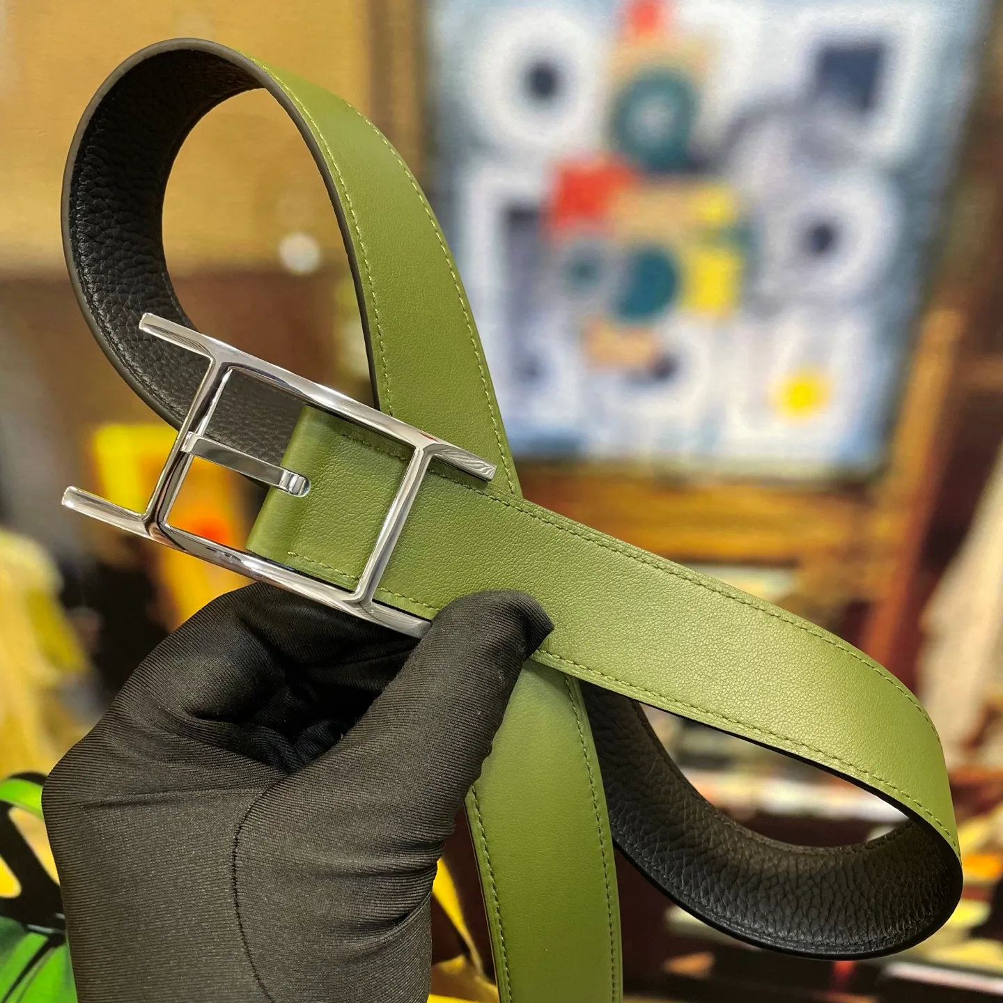 💰520💰Full set of packaging💰 💍Purchase level Hermes-🆕 🔥 Width 32mm, exquisite, double-sided, original leather, with exquisite buckle, exquisite and high quality, exquisite production, detailed pictures, physical shooting, high-end luxury