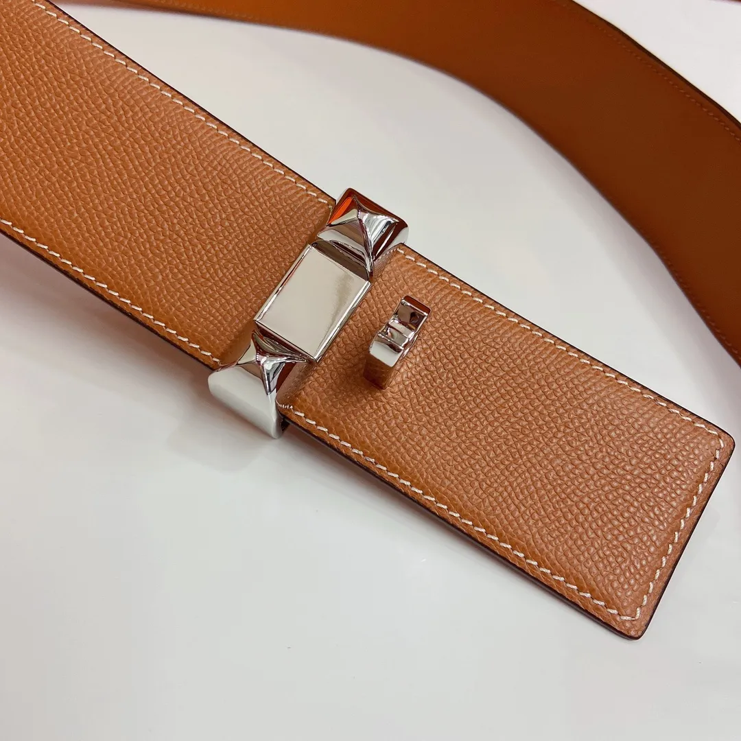 💰680💰Full package💰 💍Purchasing-grade Hermes HERMES 45mm belt and girdle, fine hardware, with plain calfskin, 5-hole adjustment. Sizes 75€ to 100€