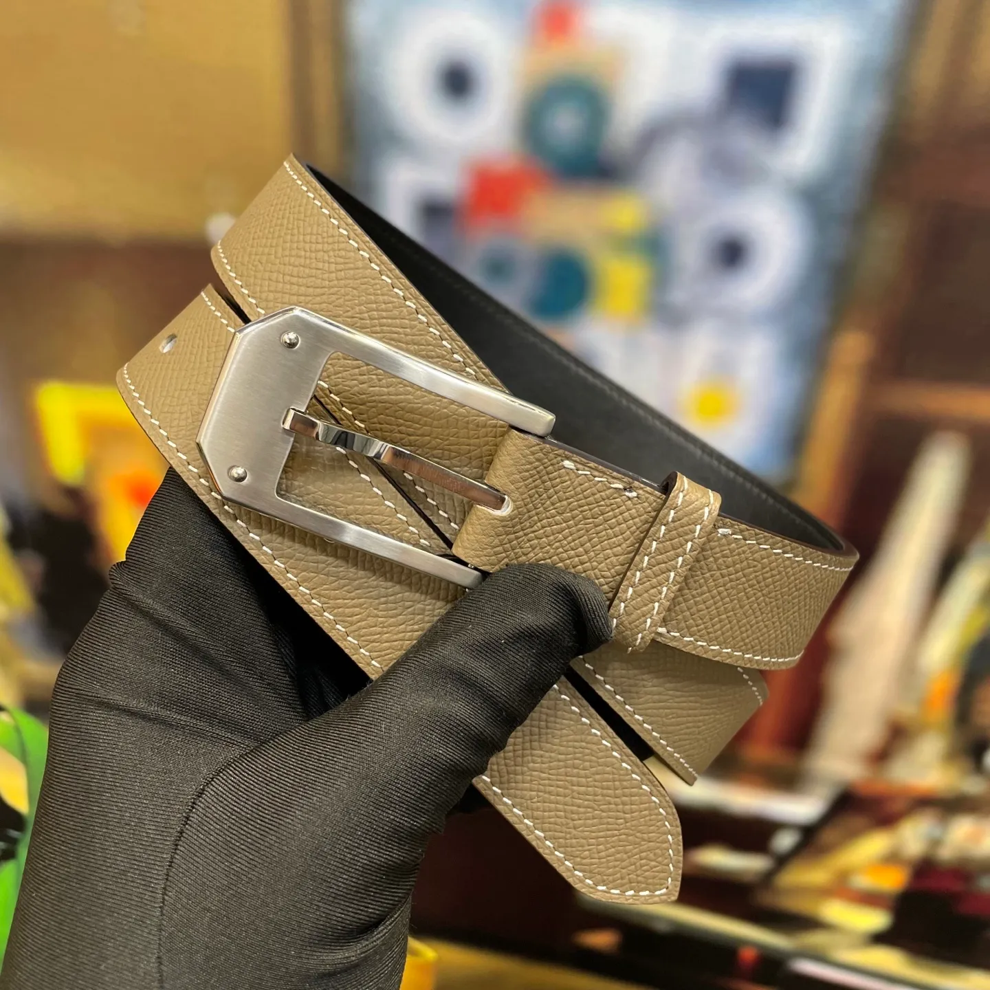 💰480💰Full set of packaging💰 💍Purchase level Hermes-🆕 🔥 Width 25mm boutique double-sided original leather with boutique buckle, boutique high quality, precision production, detailed pictures, physical shooting, high-end luxury