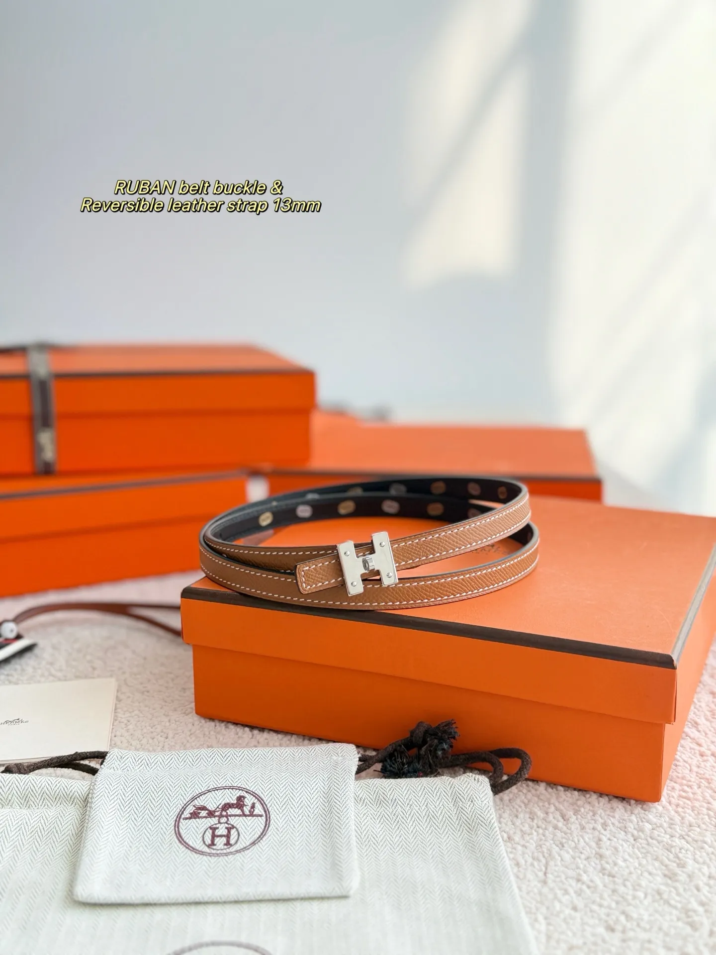 💰440💰Full package💰 💍Purchase level Hermès⚡️🌹RUBAN boutique hardware with imported Epsom leather, width 1.3cm Hermes women's belt is highly praised for its exquisite craftsmanship, high-quality materials and classic design. It is the top choice for women's belts. It is simple and elegant. The product has a delicate feel. It is not only a practical accessory, but also adds highlights to the overall look.