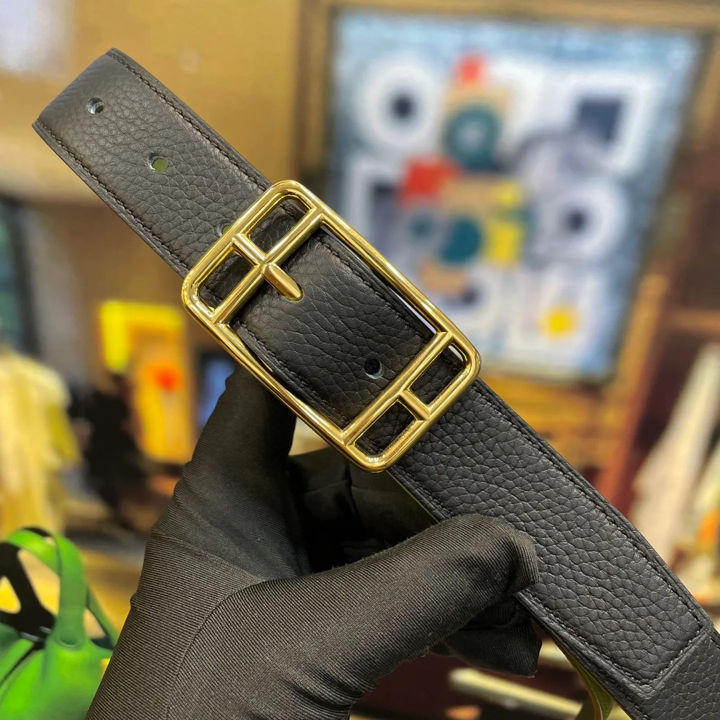 💰520💰Full set of packaging💰 💍Purchase level Hermes-🆕 🔥 Width 32mm, exquisite, double-sided, original leather, with exquisite buckle, exquisite and high quality, exquisite production, detailed pictures, physical shooting, high-end luxury