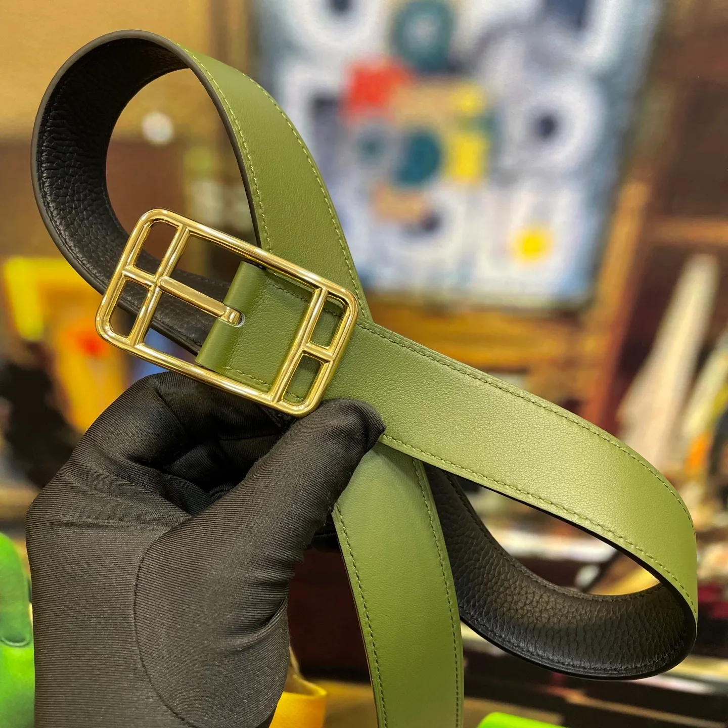 💰520💰Full set of packaging💰 💍Purchase level Hermes-🆕 🔥 Width 32mm, exquisite, double-sided, original leather, with exquisite buckle, exquisite and high quality, exquisite production, detailed pictures, physical shooting, high-end luxury