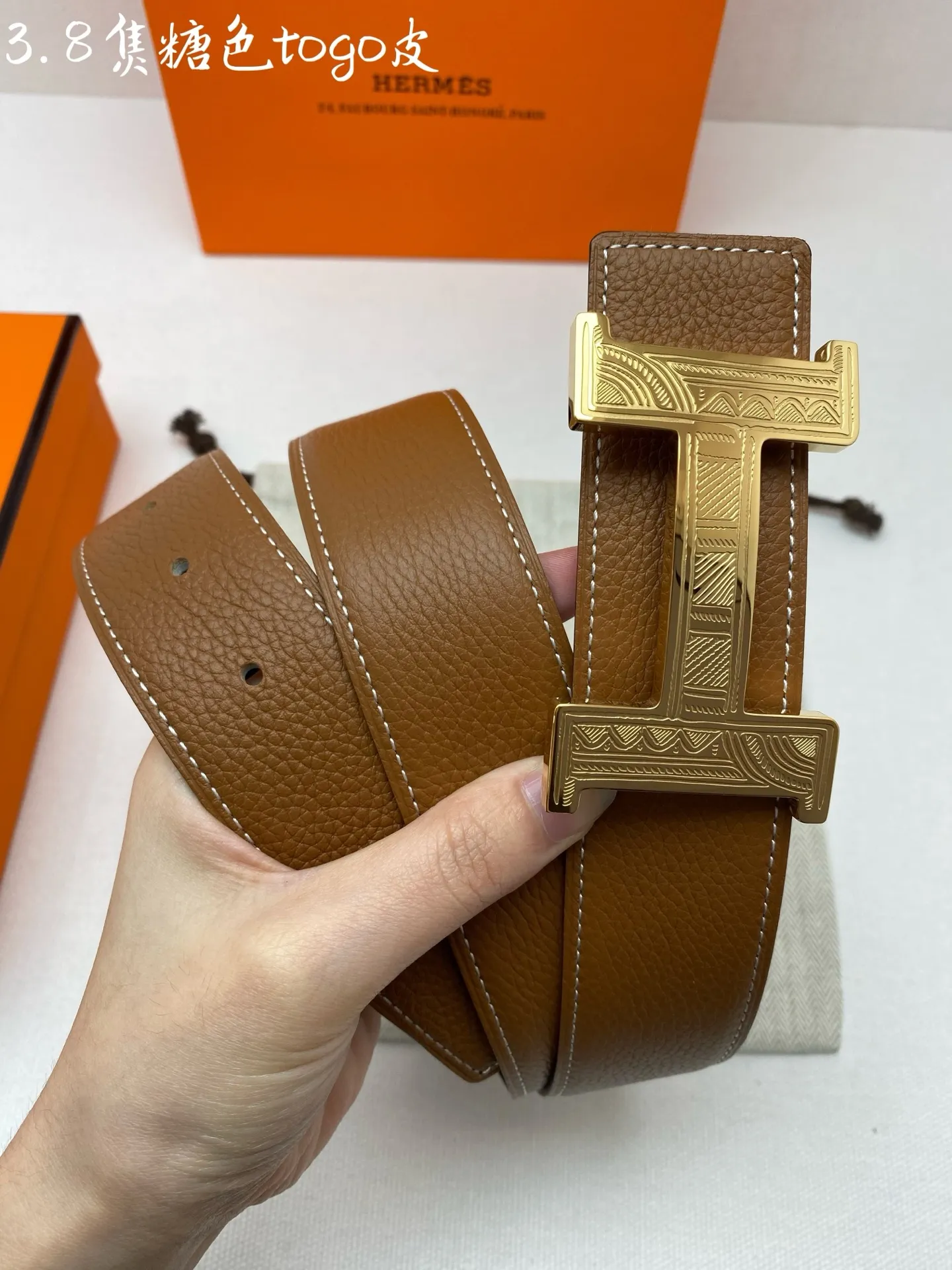 💰480💰Full set of packaging💰 💍Purchase level Hermes-H⚡️🌹BELT BUCKLE & REVERSIBLE LEATHER STRAP 76mm Hermes counter synchronization Imported epsom double-sided calfskin Stainless steel boutique hardware Double-sided available