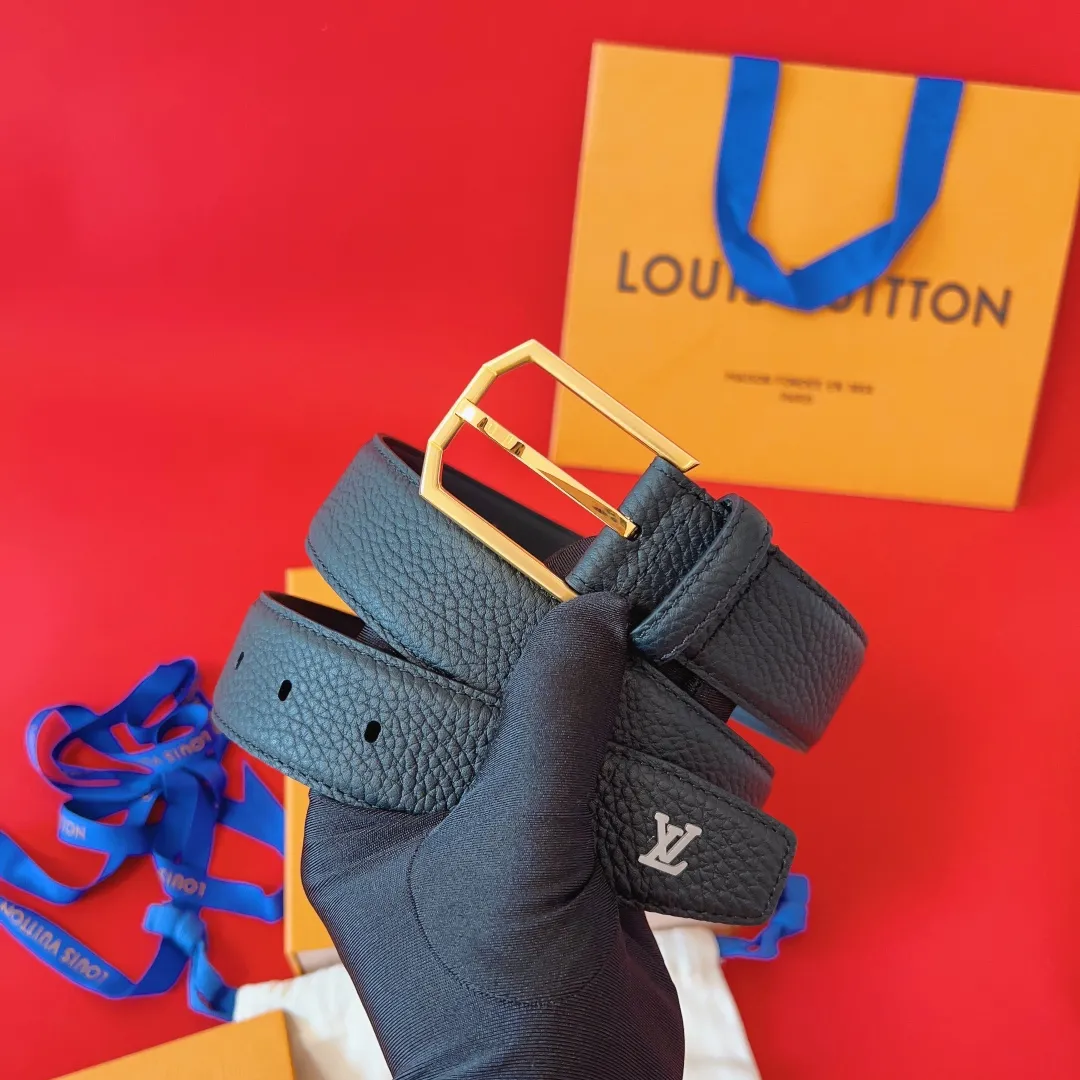 💰520💰Full package💰 💍Purchasing-grade LV launches new 3.5cm wide M8632, new style pin buckle.