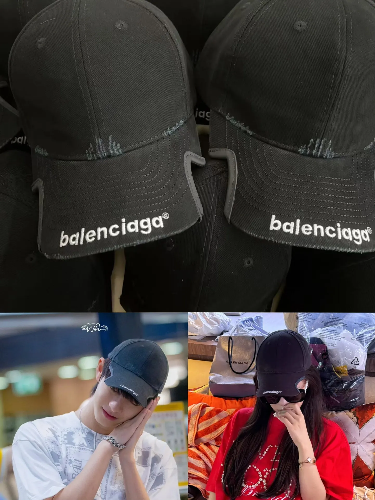 High version Balenciaga baseball cap