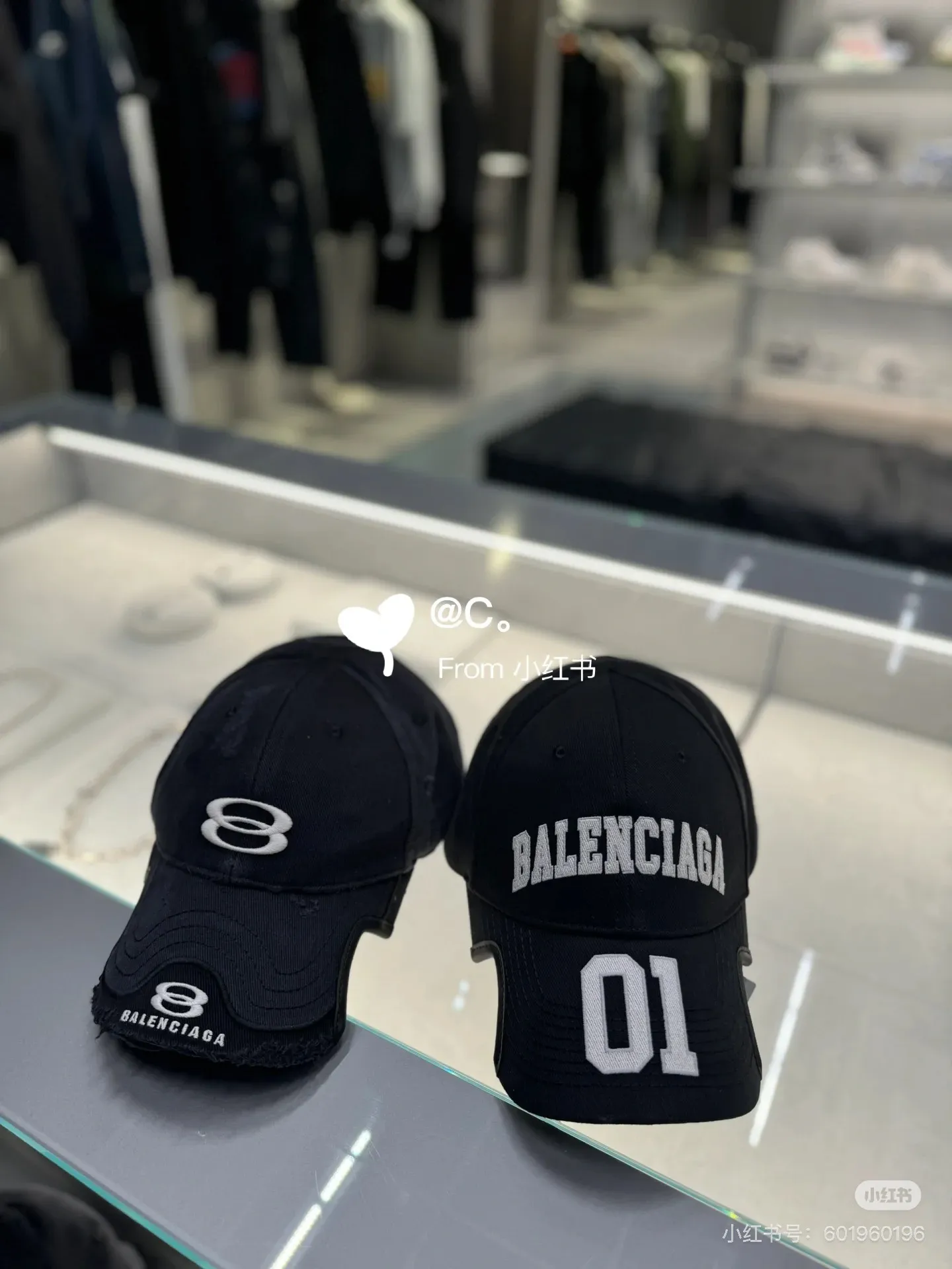 Balenciaga high version baseball cap
