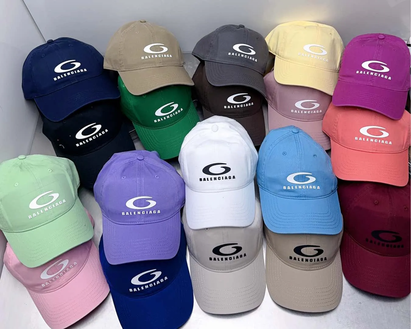 Private message for price inquiry! Balenciaga soft top baseball cap