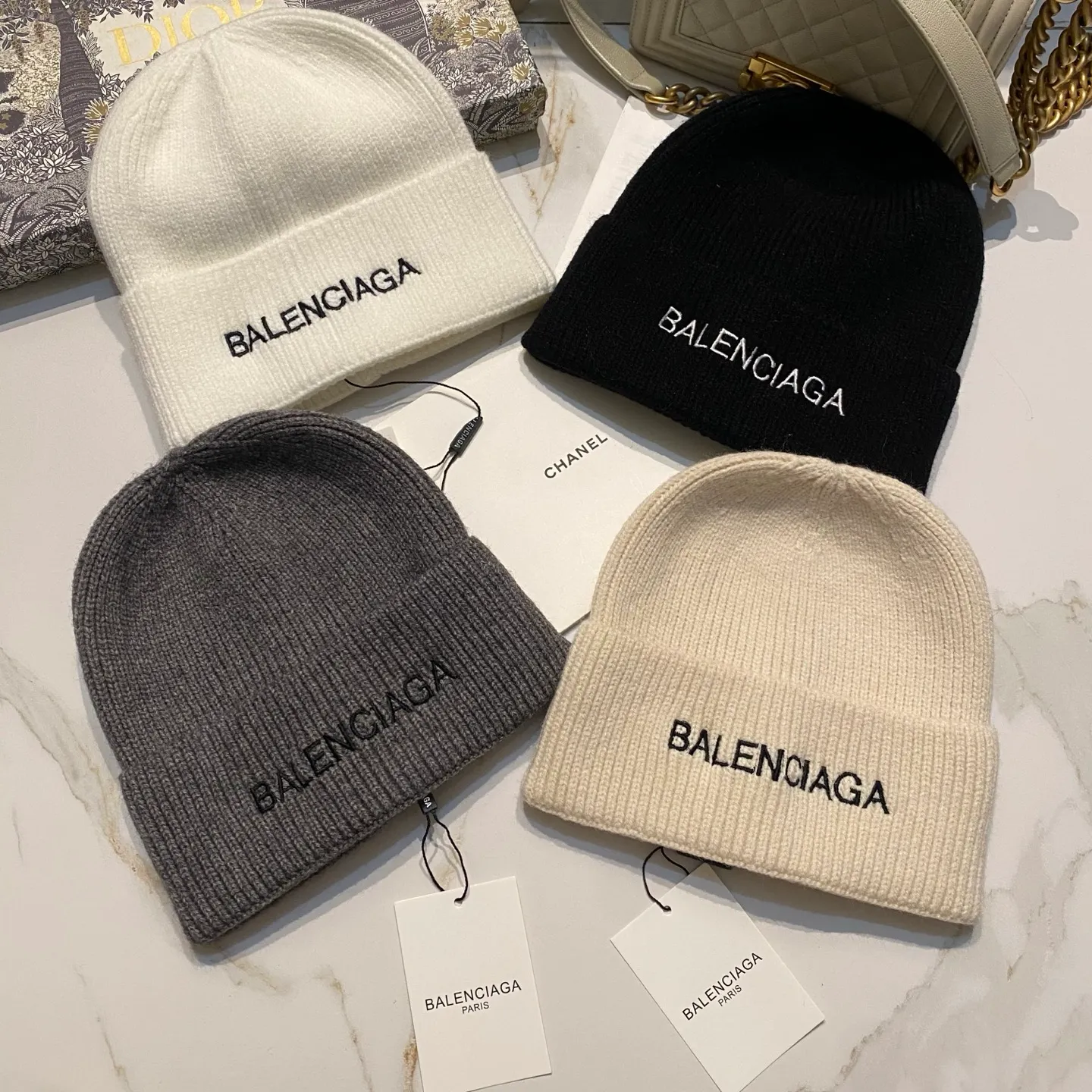 Balenciaga knitted hat