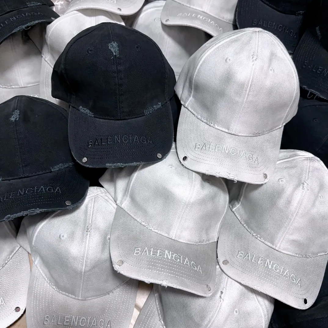 Welcome to inquire, official website Balenciaga ripped baseball cap