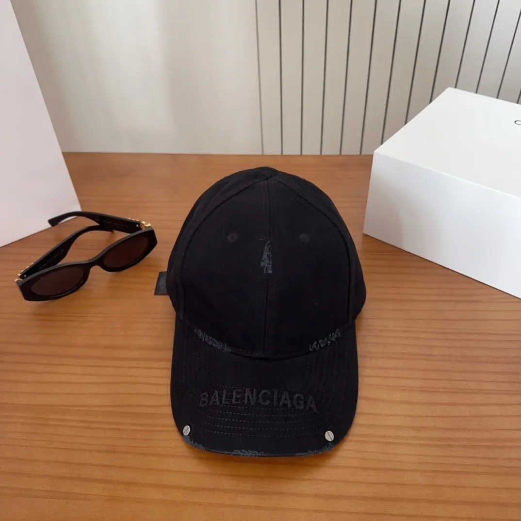 💰60 BALENCIAGA new washed baseball cap, cool colors, different styles for men and women, the first batch will be shipped first! A must-buy for Paris fans!