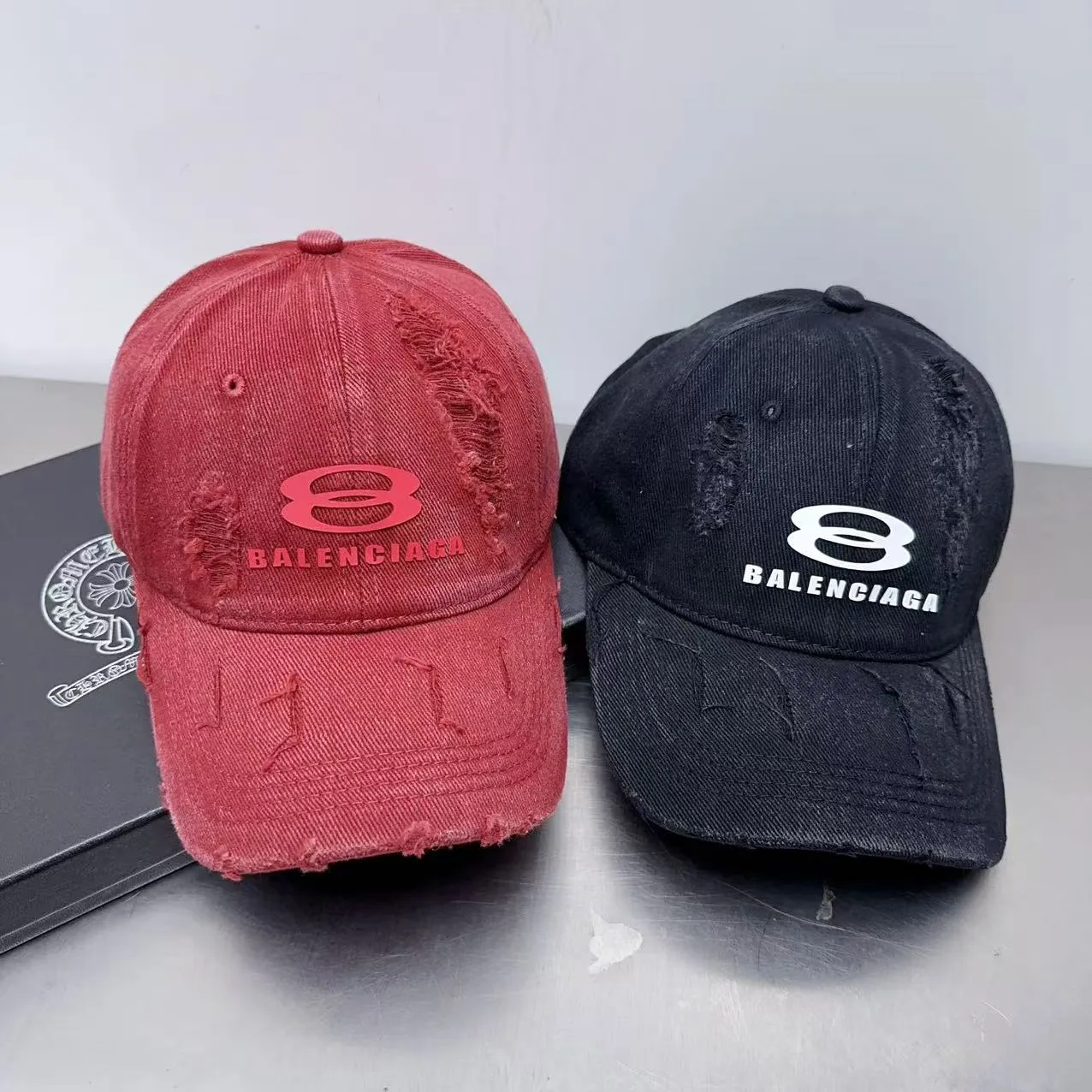 Welcome to inquire, Balenciaga ripped baseball cap