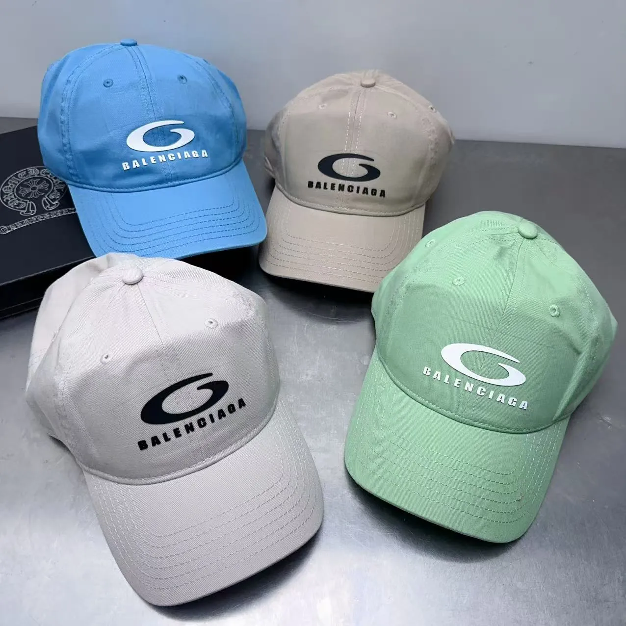 Balenciaga soft top baseball cap