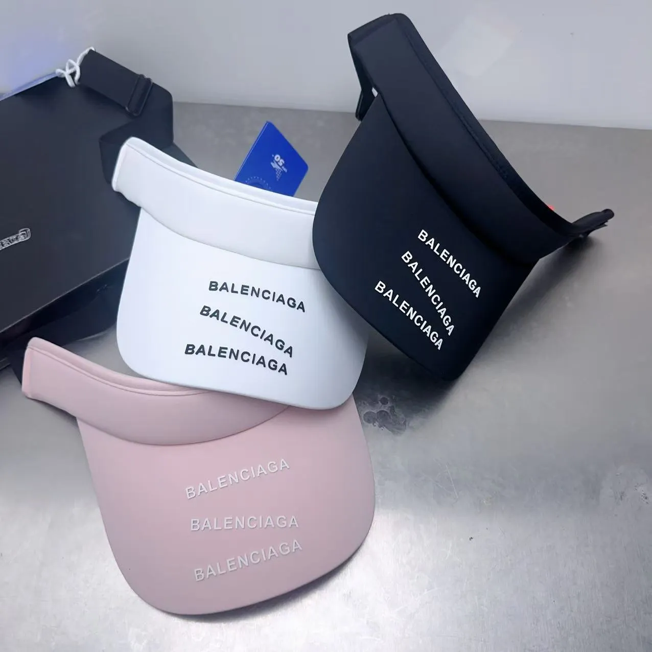 Balenciaga ice silk empty top hat