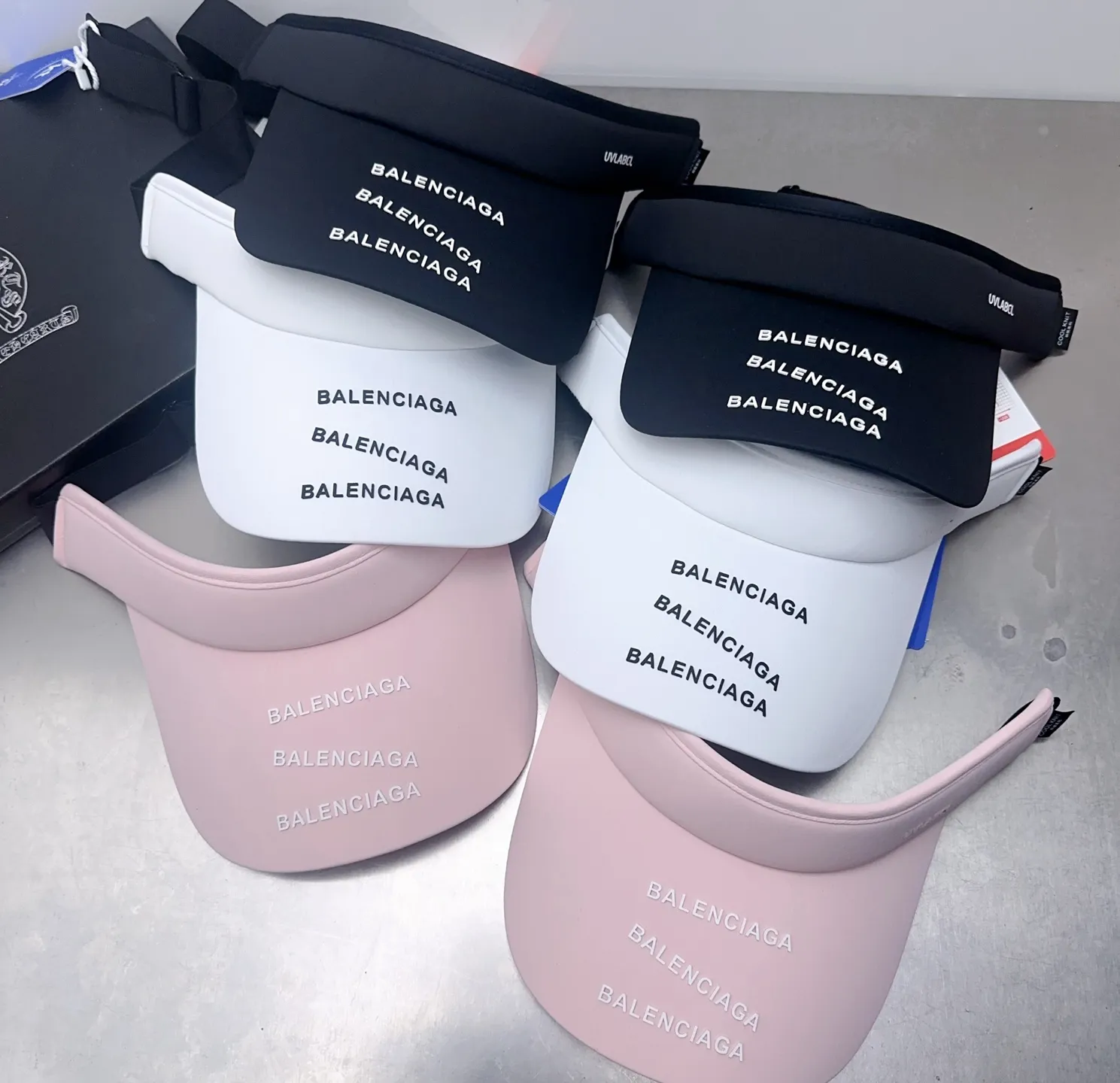 Balenciaga ice silk empty top hat