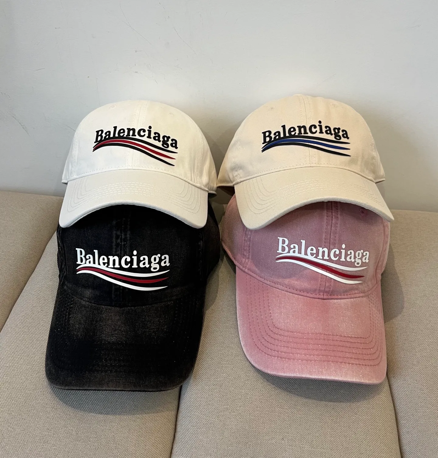 P50💰BALENCIAGA new logo baseball cap, cool colors, different styles for men and women, the first batch will be shipped first! A must-buy for Paris fans!