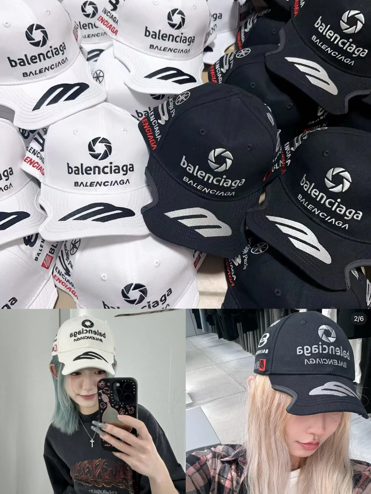 B Paris baseball cap