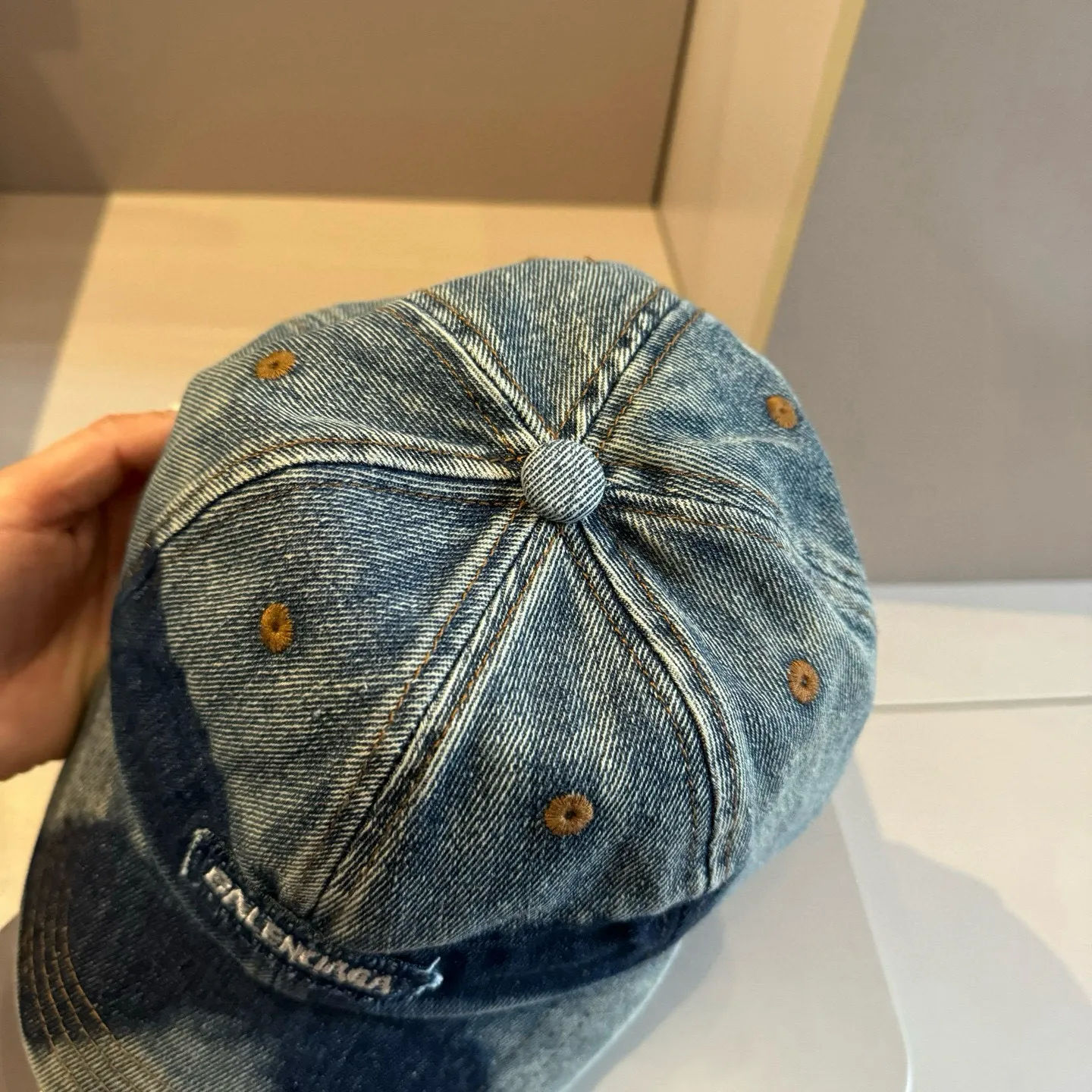💰70¥ Balenciaga denim cap