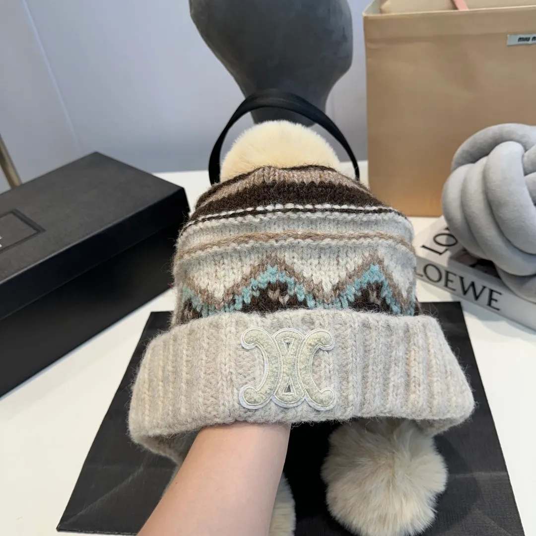 P60 Celine new knitted beanie