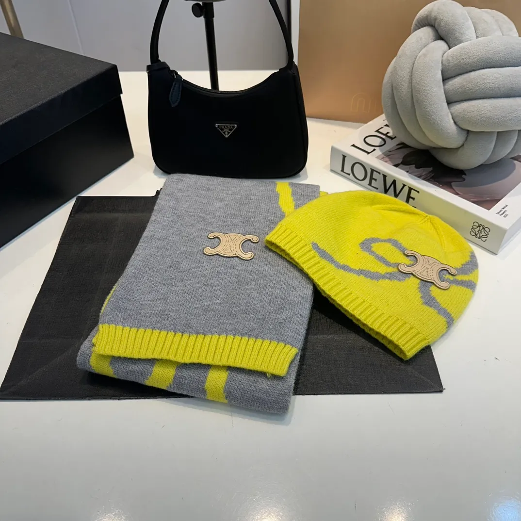 P170 CELINE Xiaohongshu’s popular model, official website new classic suit hat! Hat ➕Scarf! It feels great in hand! It’s warm and super comfortable. This winter, all you need is a hat set like this. It’s warm and fashionable! Welcome to choose!!