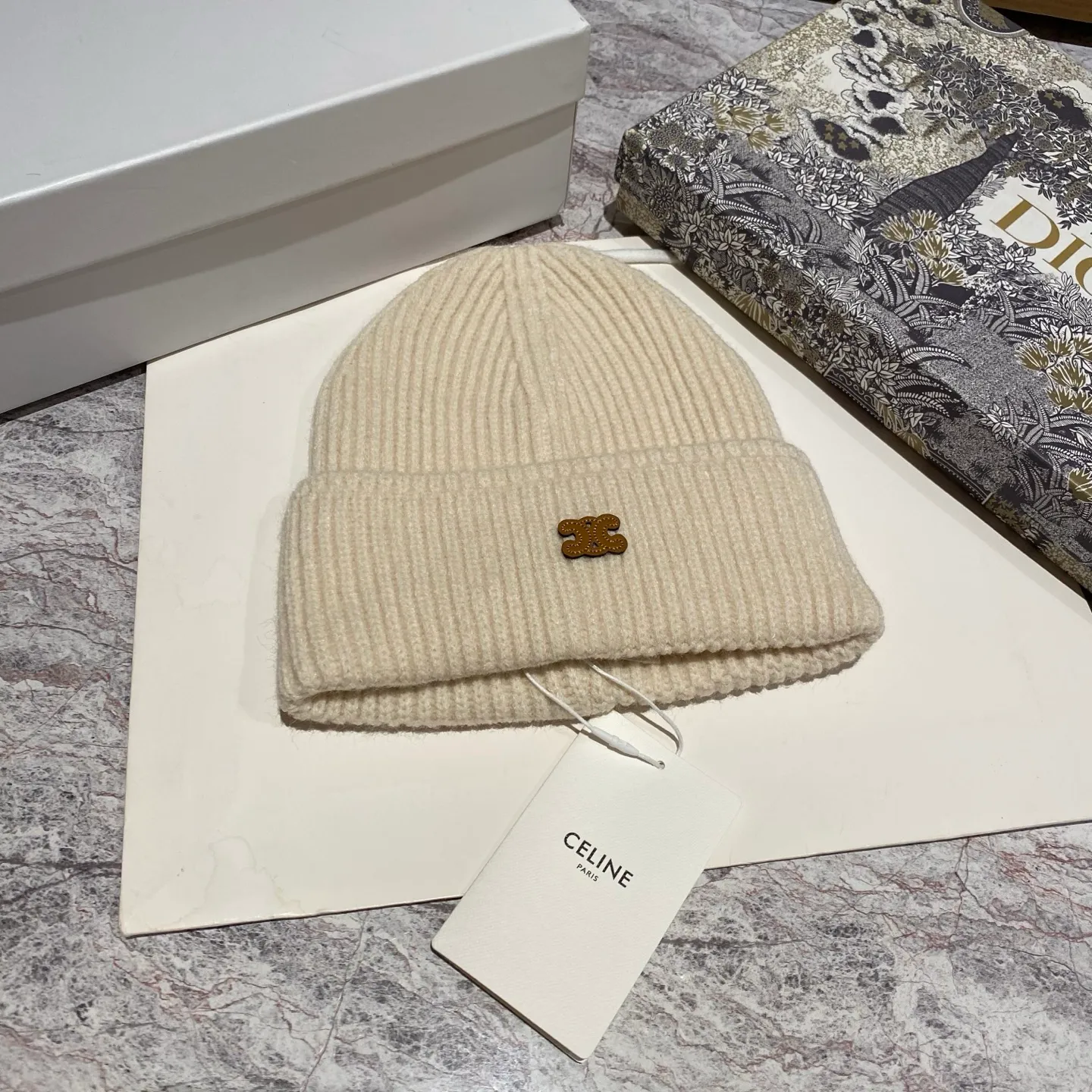 CELINE knitted hat