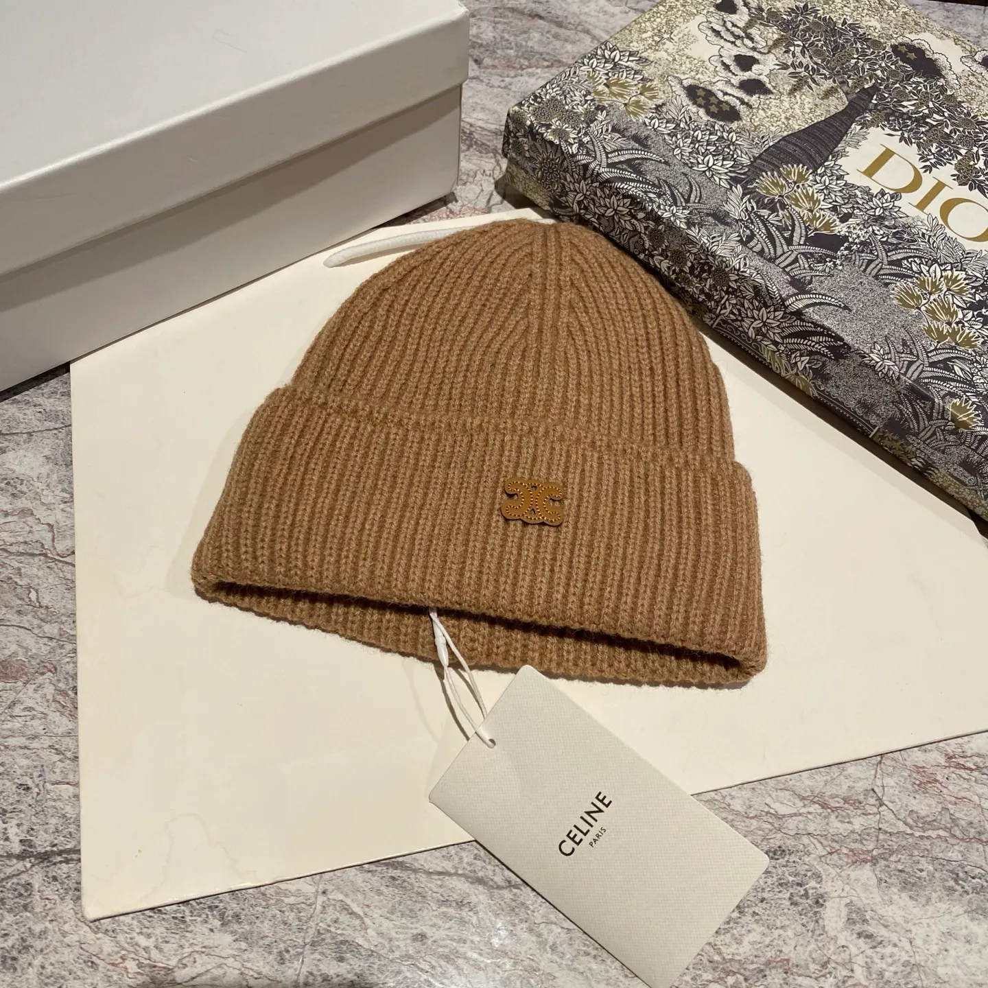 CELINE knitted hat