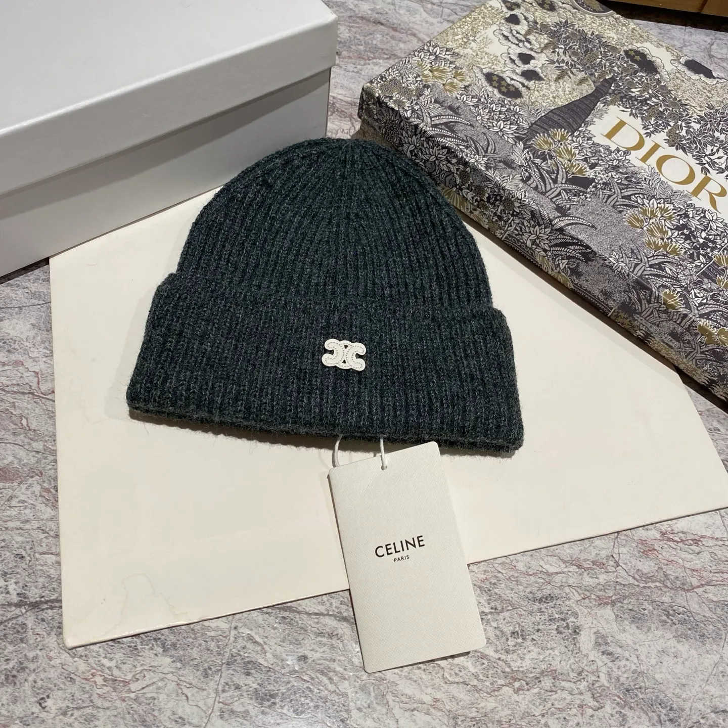 CELINE knitted hat