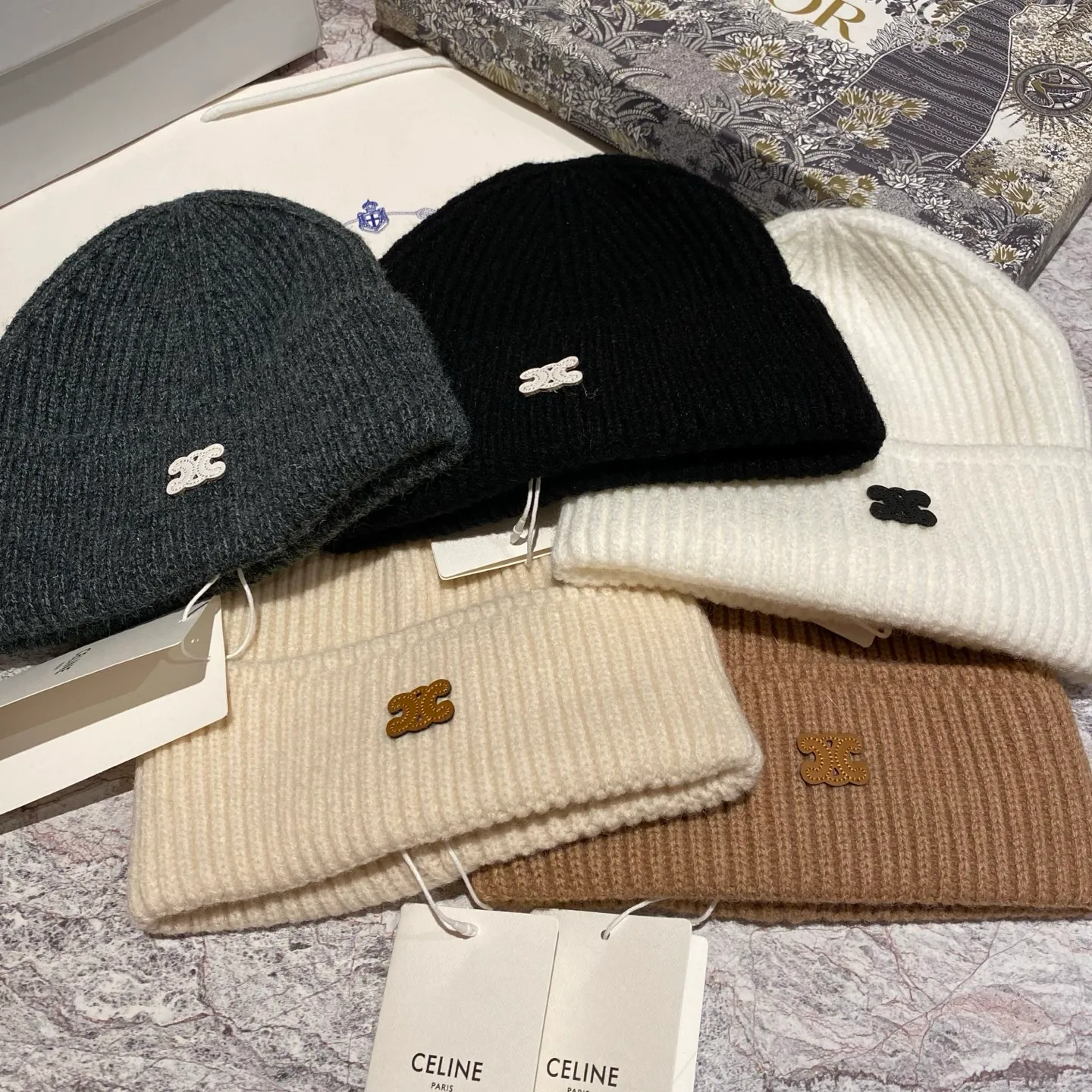 CELINE knitted hat