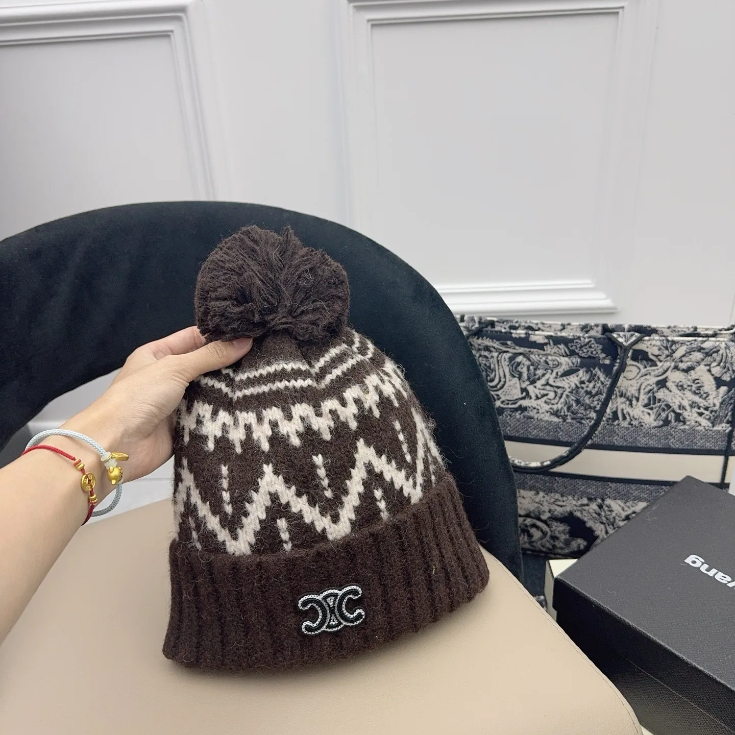 CELINE 🎄 Atmospheric wool hat~