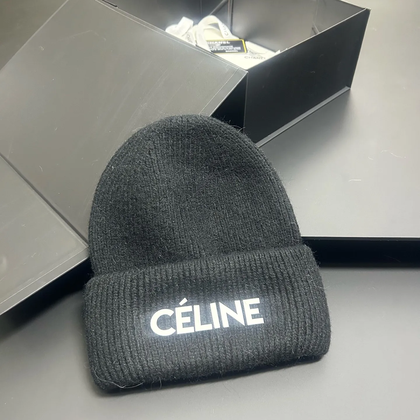 Celine rabbit fur knitted hat, limited edition, 30 colors for single selection🔥[Love][Love]