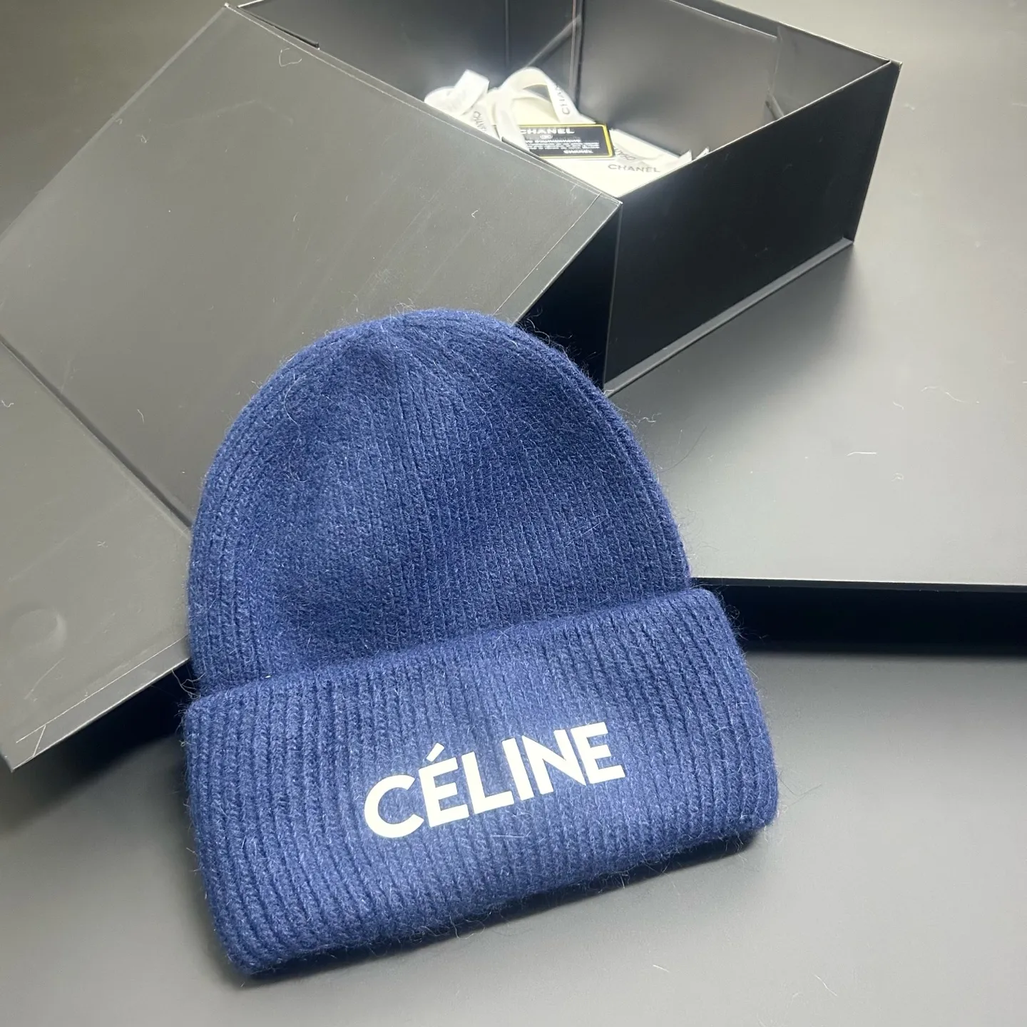 Celine rabbit fur knitted hat, limited edition, 30 colors for single selection🔥[Love][Love]