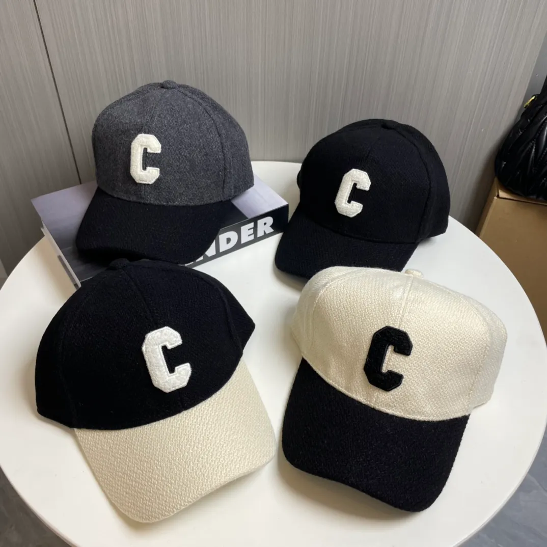 P86 CELINE · Celine's new C letter embroidered baseball cap 🧢 Top version 👍 Purchased from ZP for printing, the hat shape is completely customized according to ZP 2:1. Custom woven wool fabric, super textured! The letter C distinguishes the market version, the size and the texture of the looped hair are all restored. The hardware adjustment buckle is custom-molded and has a logo. Customized logo webbing inside the hat, all details restored💯 ⚠️Size: One size fits all and adjustable!
