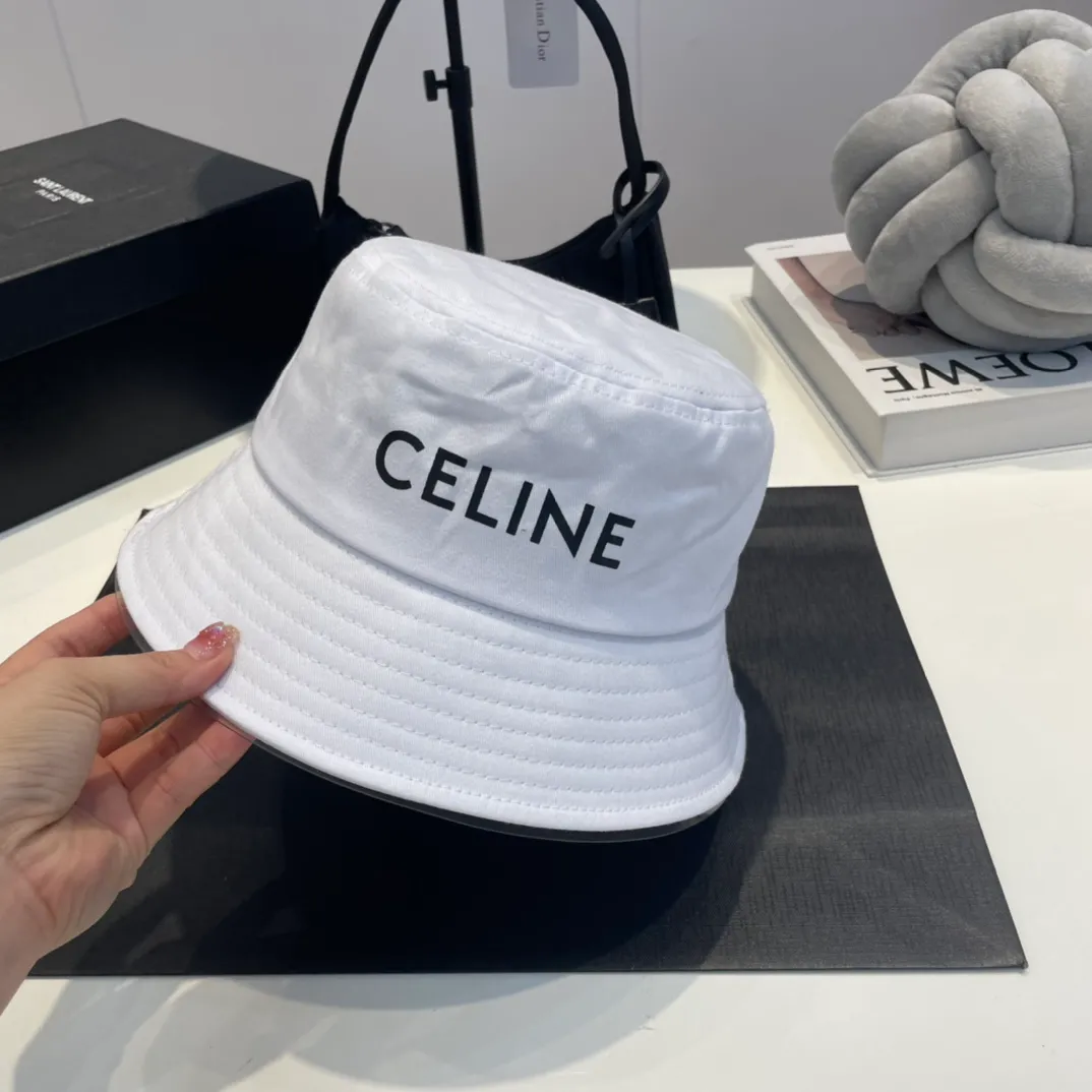 p50 Celine bucket hat, official new model, unisex, high version, the most beautiful quality