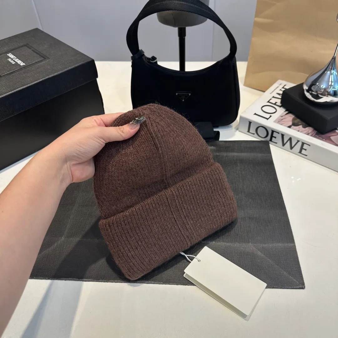 P54 Celine rabbit fur beanie