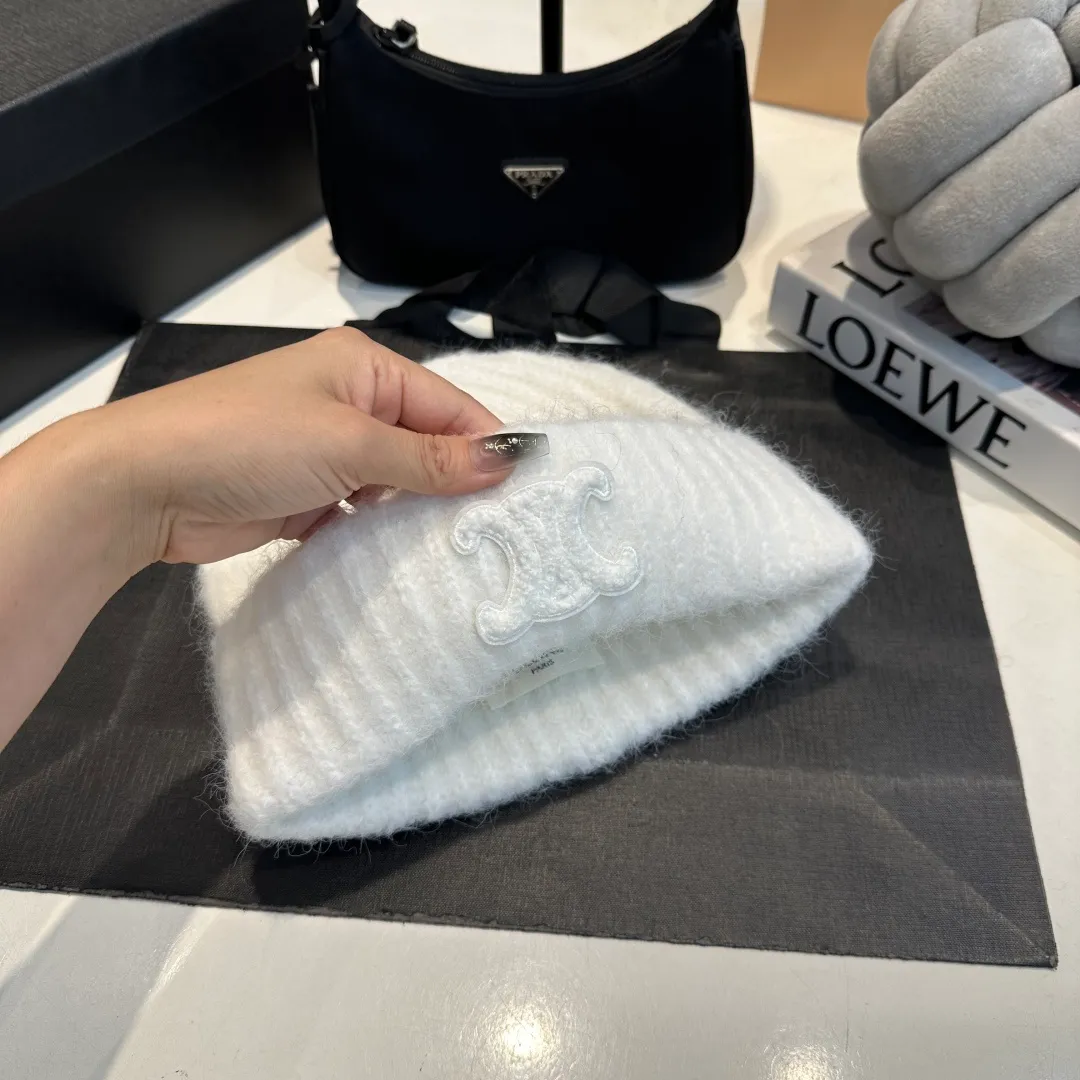 P70 Celine new autumn and winter wool hat, running size, head circumference 57cm