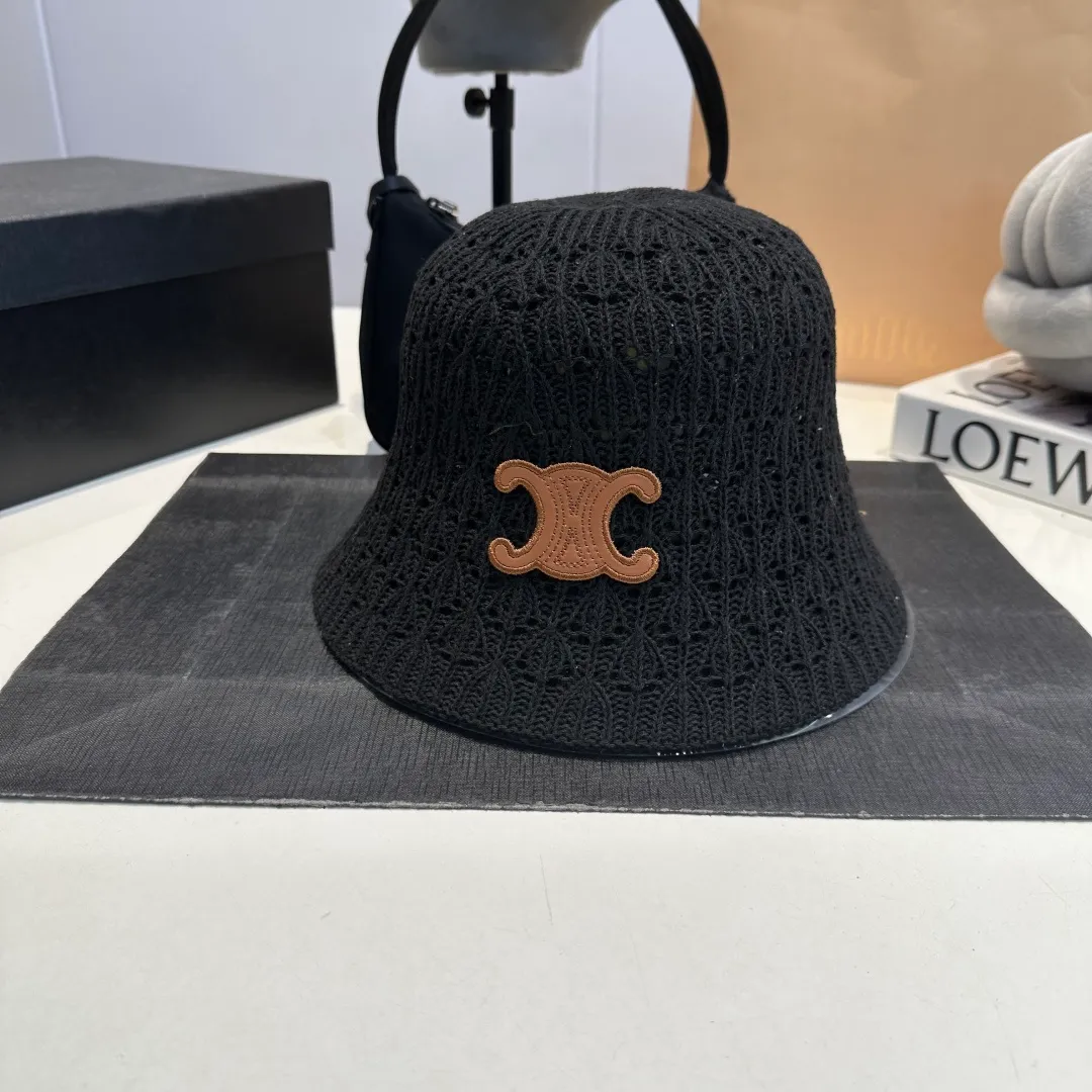 P56 Celine new knitted hand hat, hand hook fisherman hat, head circumference 57cm