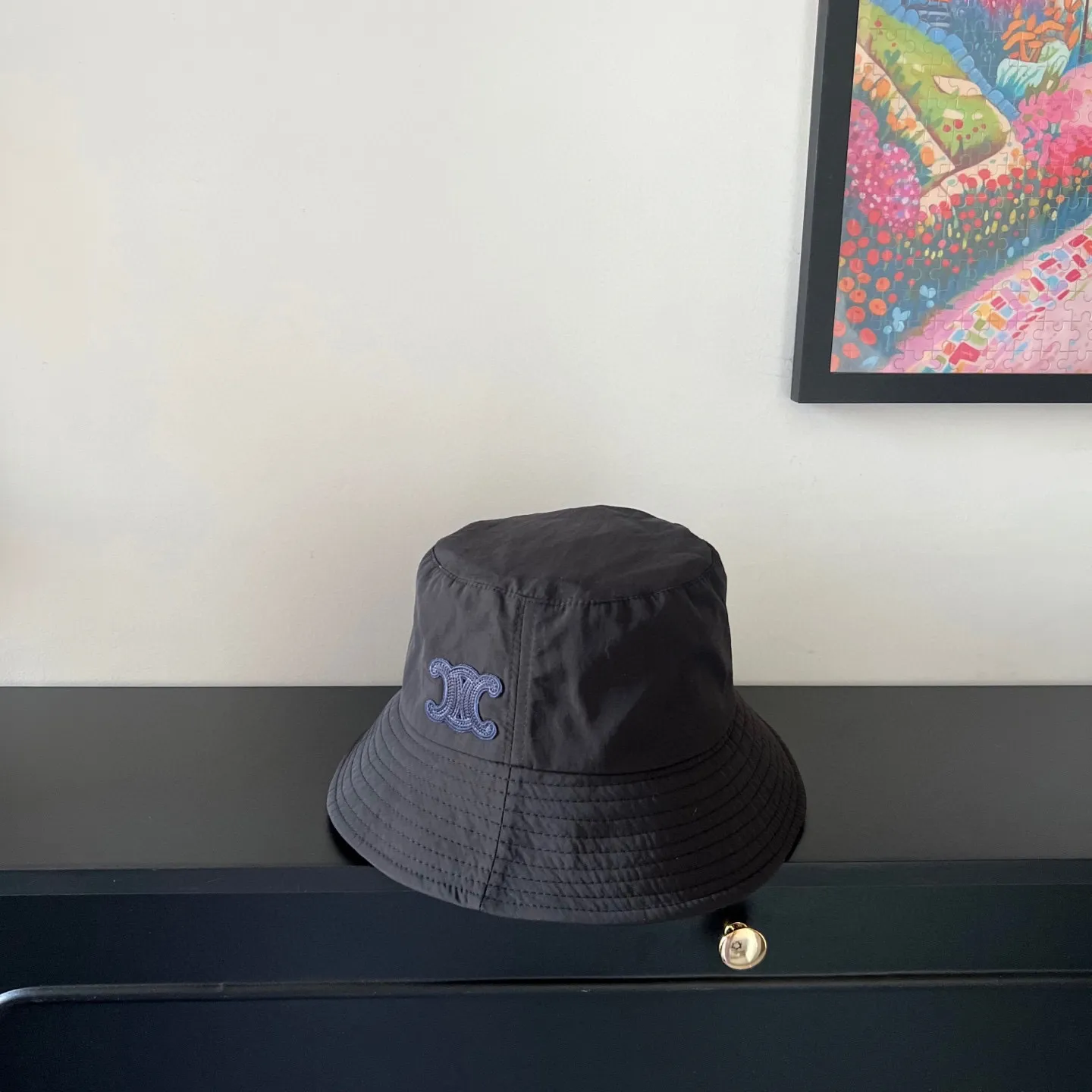 🉐140💛 Comes with dust bag [Celine] 2025 new style simple fisherman hat made of smooth material, unique design ~ versatile for daily use