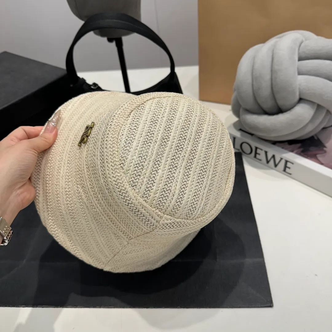 P60 Celine new straw hat, head circumference 57cm