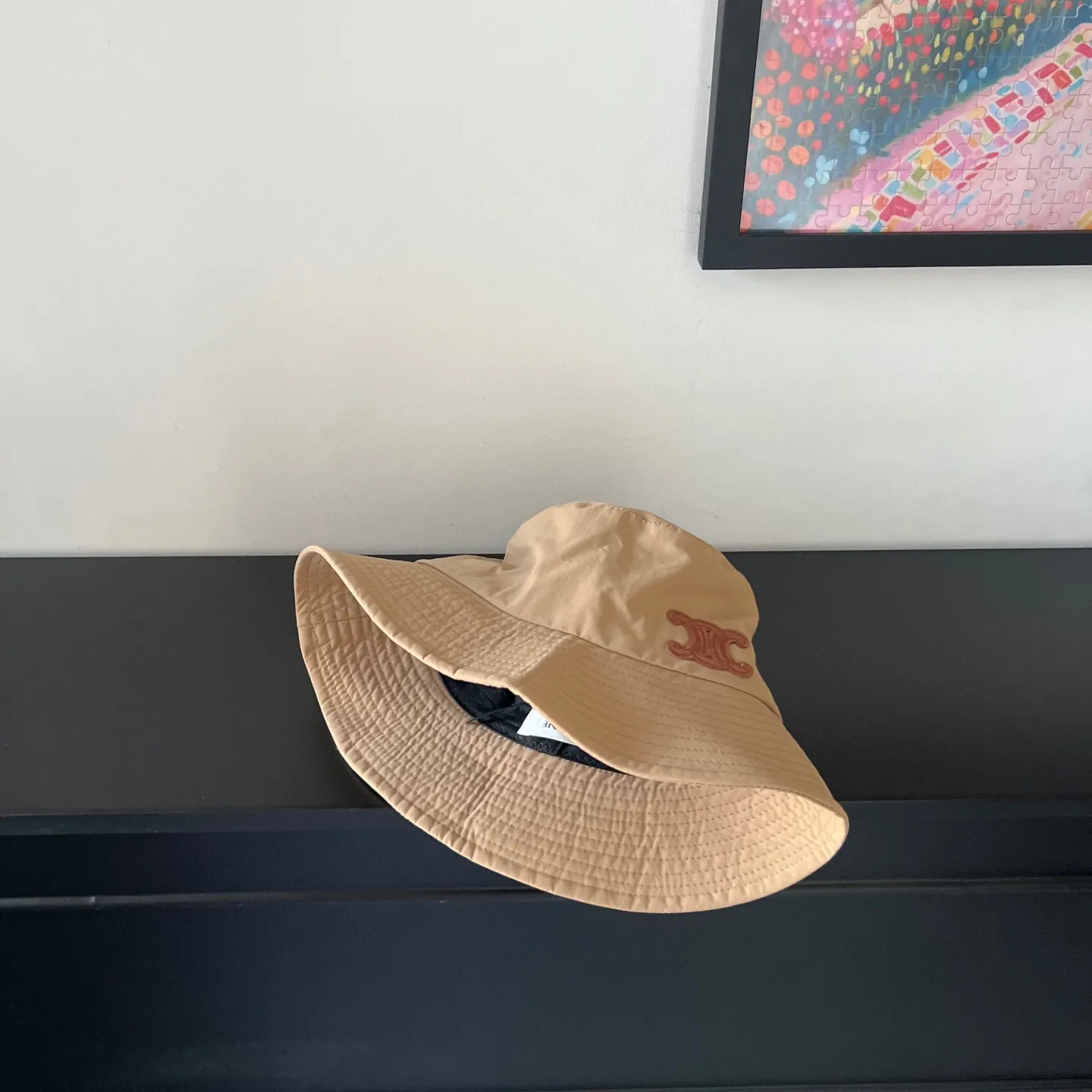 🉐140💛 Comes with dust bag [Celine] 2025 new style simple fisherman hat made of smooth material, unique design ~ versatile for daily use