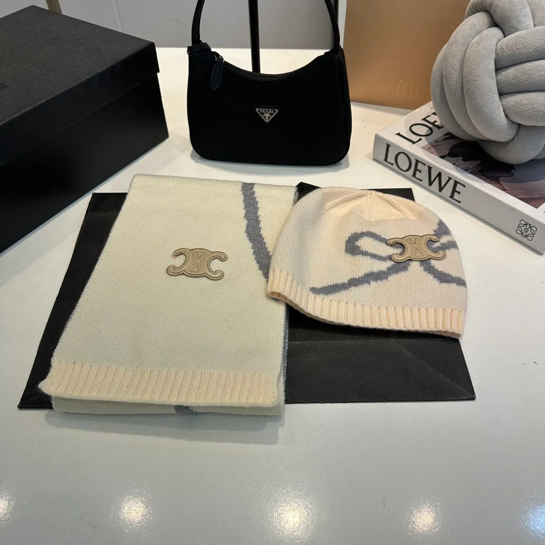 P170 CELINE Xiaohongshu’s popular model, official website new classic suit hat! Hat ➕Scarf! It feels great in hand! It’s warm and super comfortable. This winter, all you need is a hat set like this. It’s warm and fashionable! Welcome to choose!!