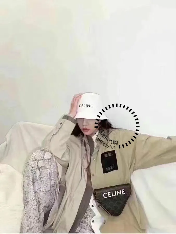 p50 Celine bucket hat, official new model, unisex, high version, the most beautiful quality